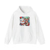 Christmas Snowman & Reindeer Hoodie Printify