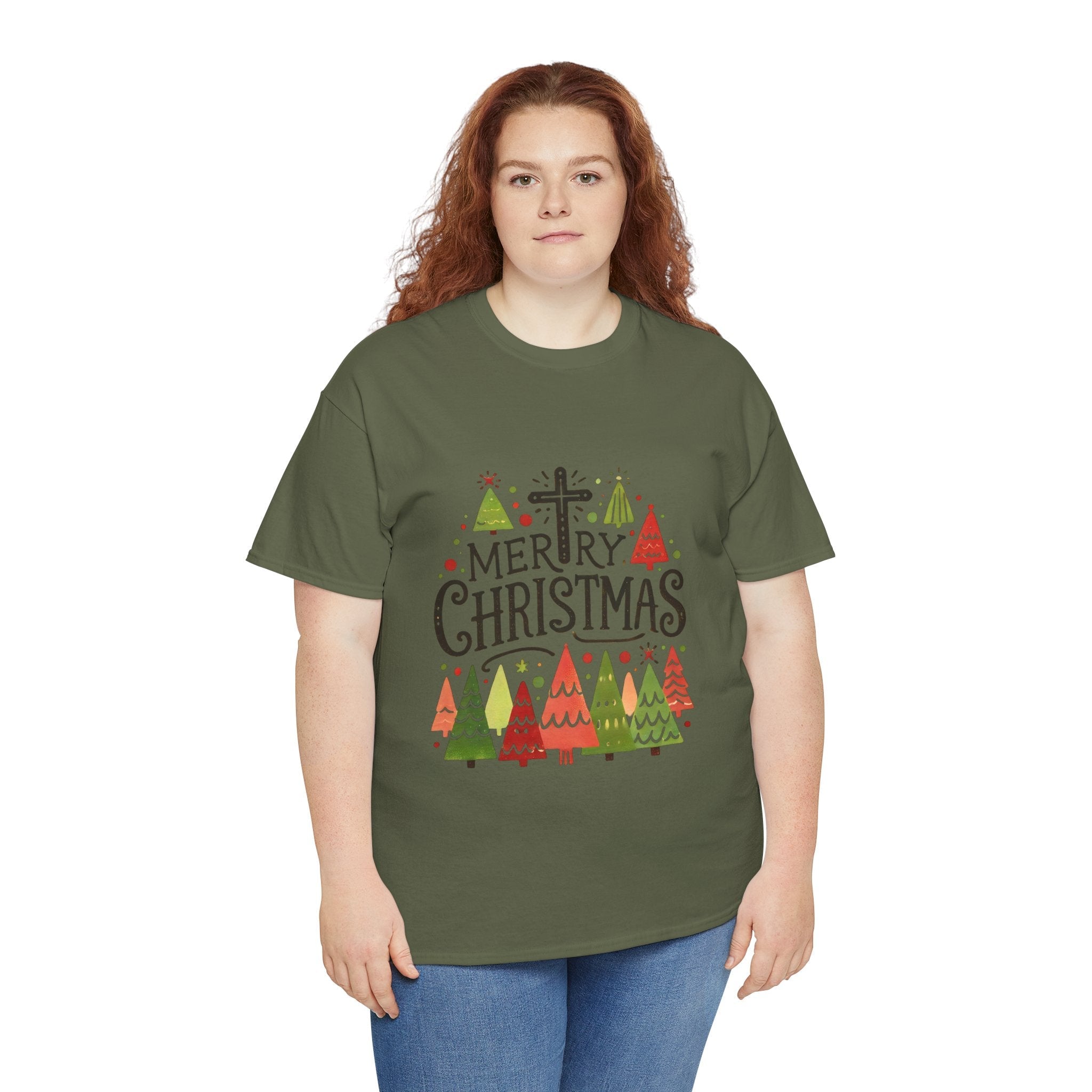 Merry Christmas Graphic T- Shirt Printify