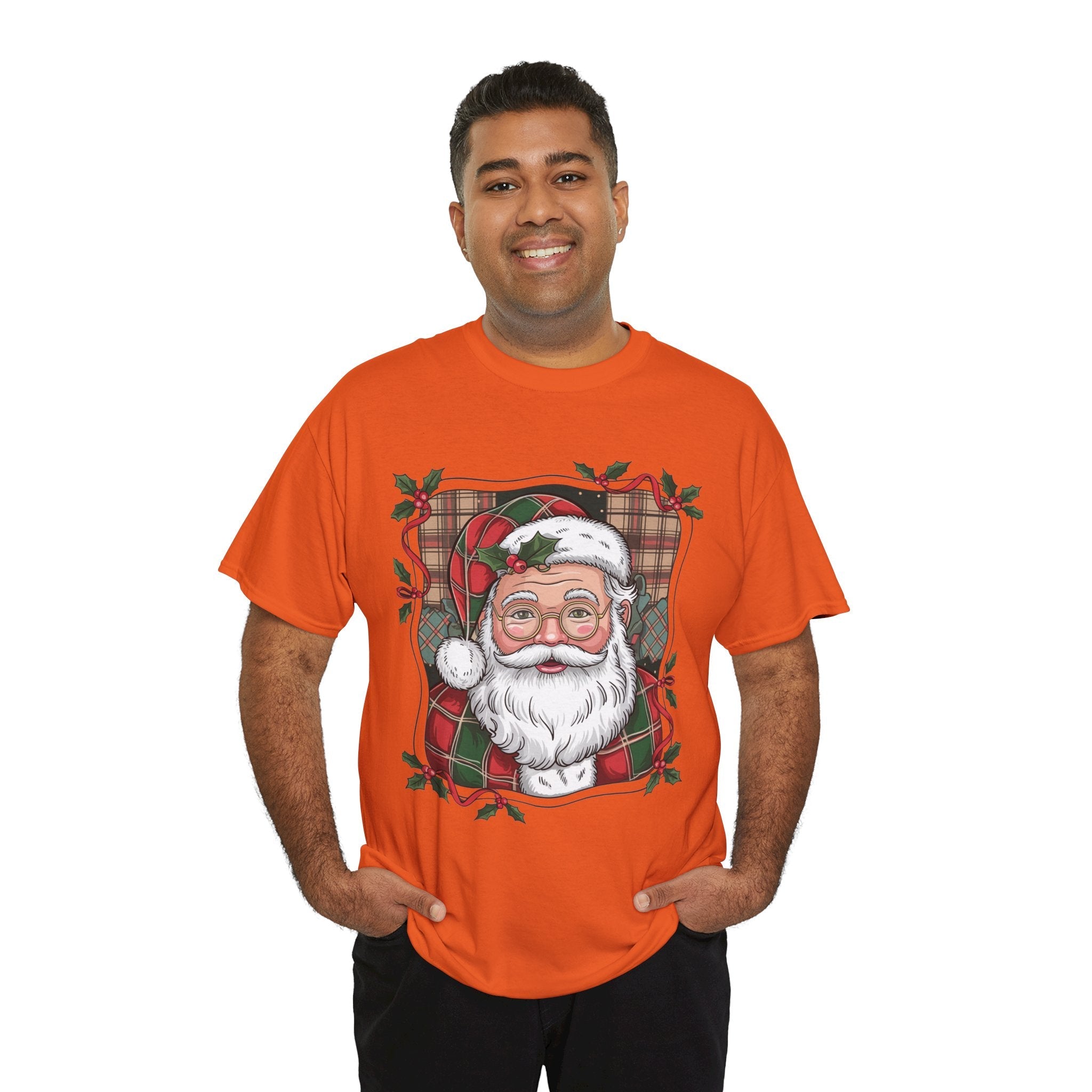 Retro Santa Unisex Graphic T- Shirt Printify