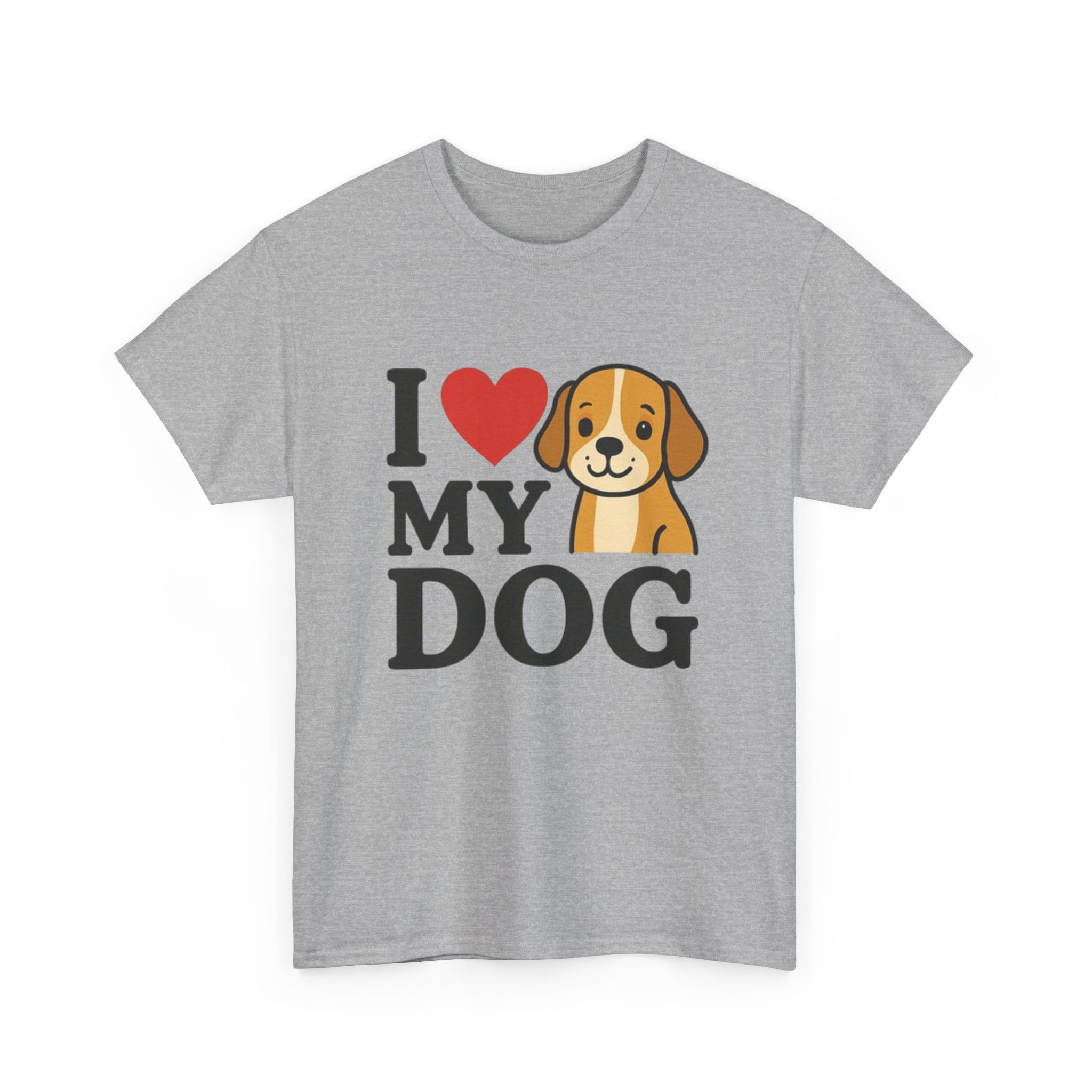I Love My Dog Unisex T-Shirt Printify