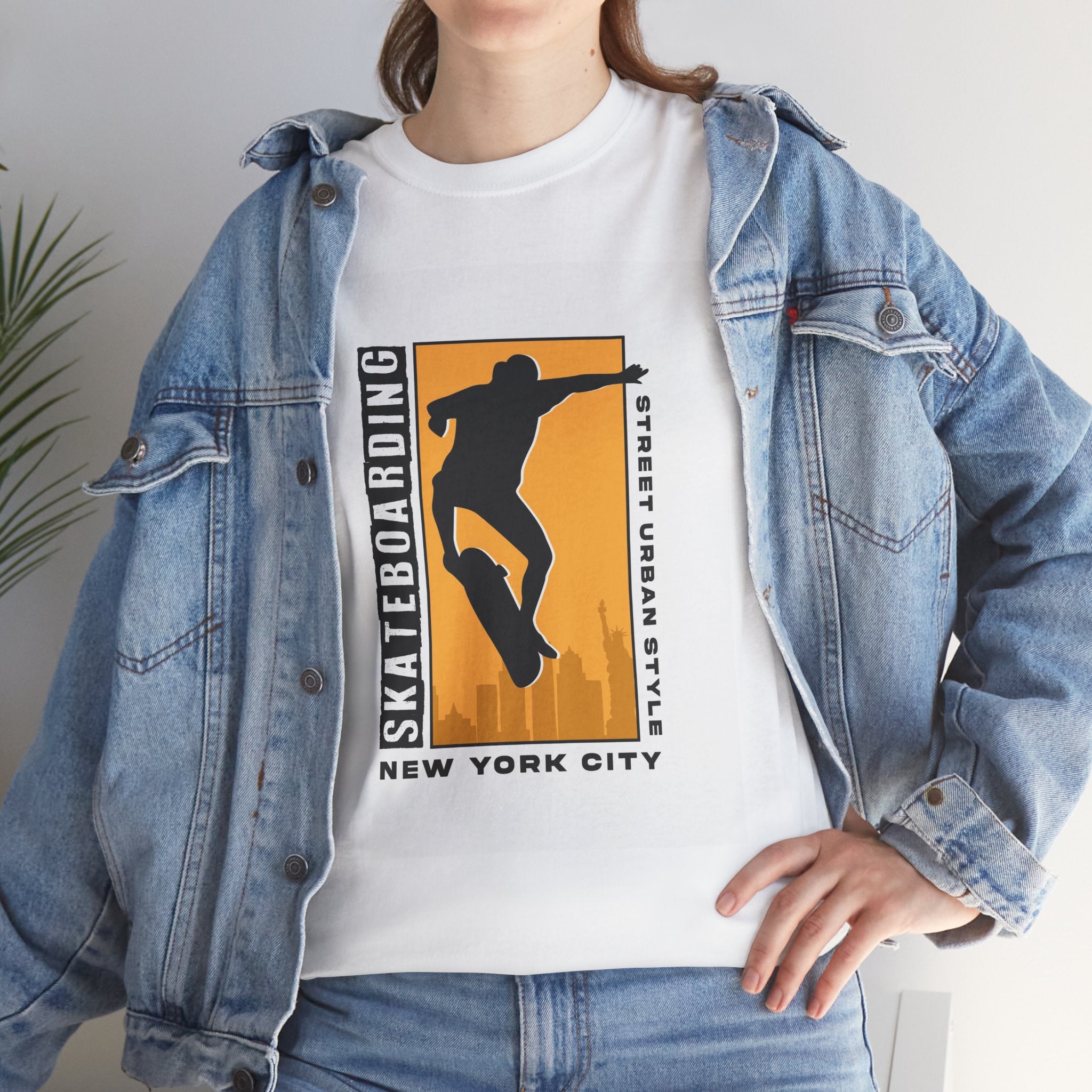 Skateboarding Unisex Graphic T- Shirt Printify