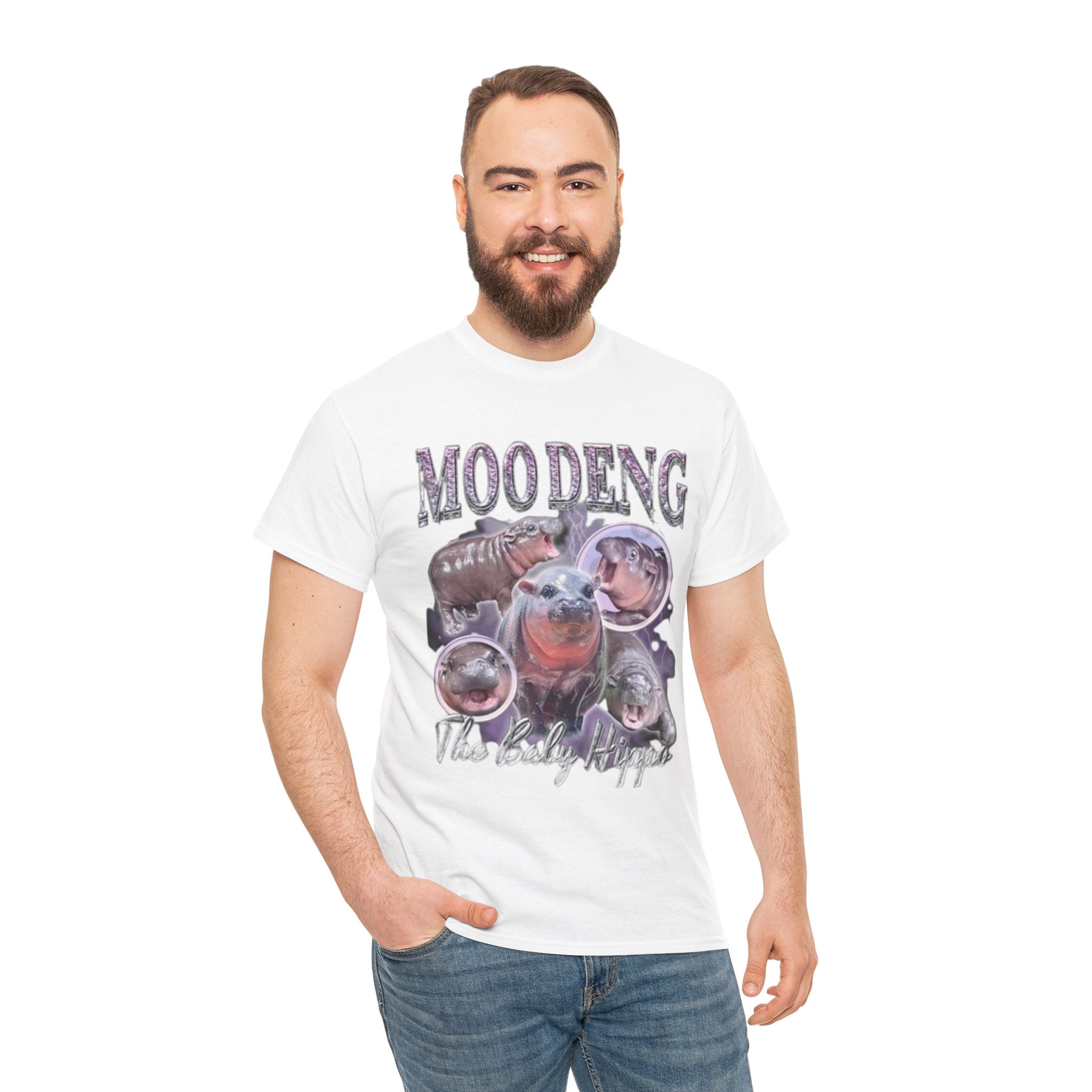 Moo Deng The Baby Hippo T-Shirt Printify