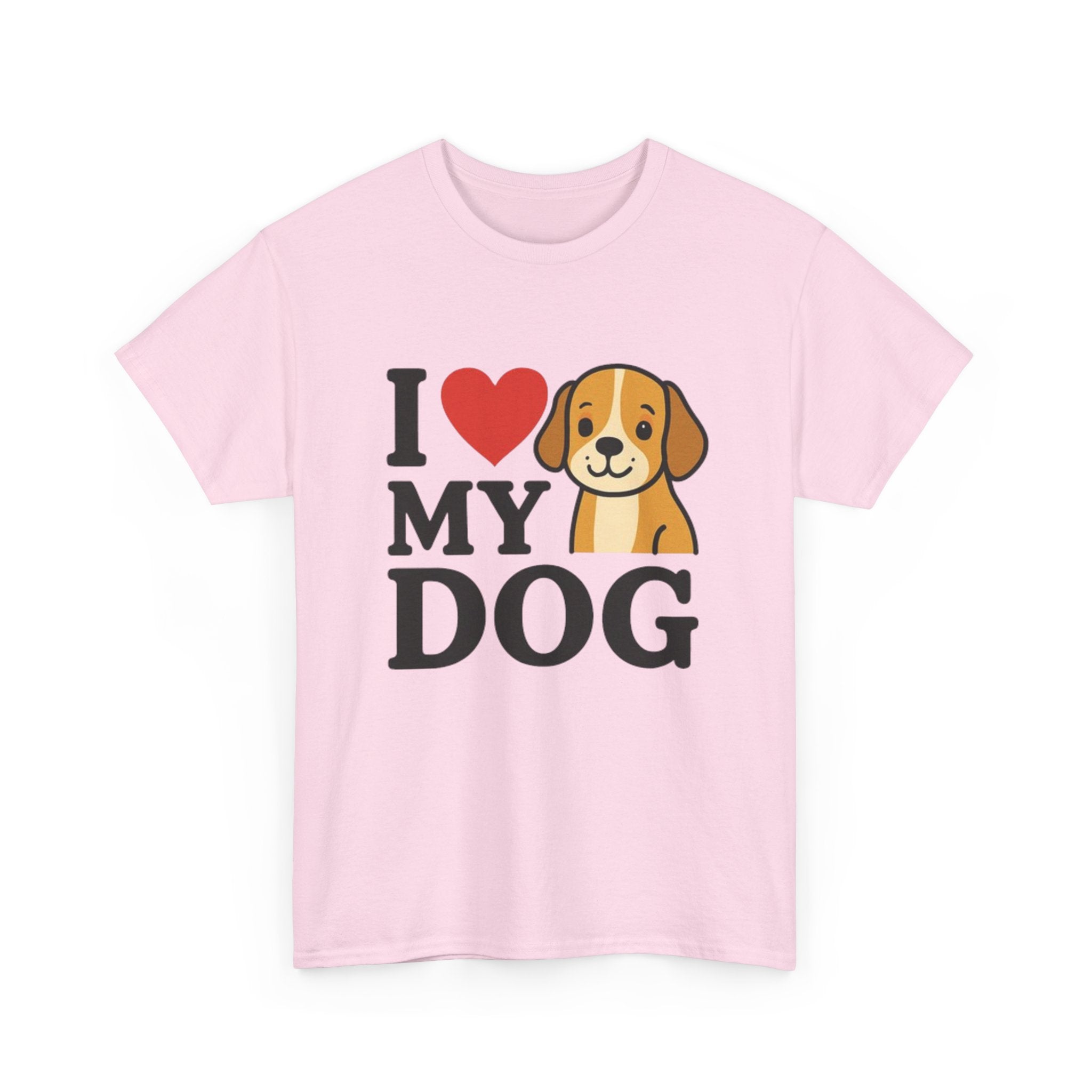 I Love My Dog Unisex T-Shirt Printify