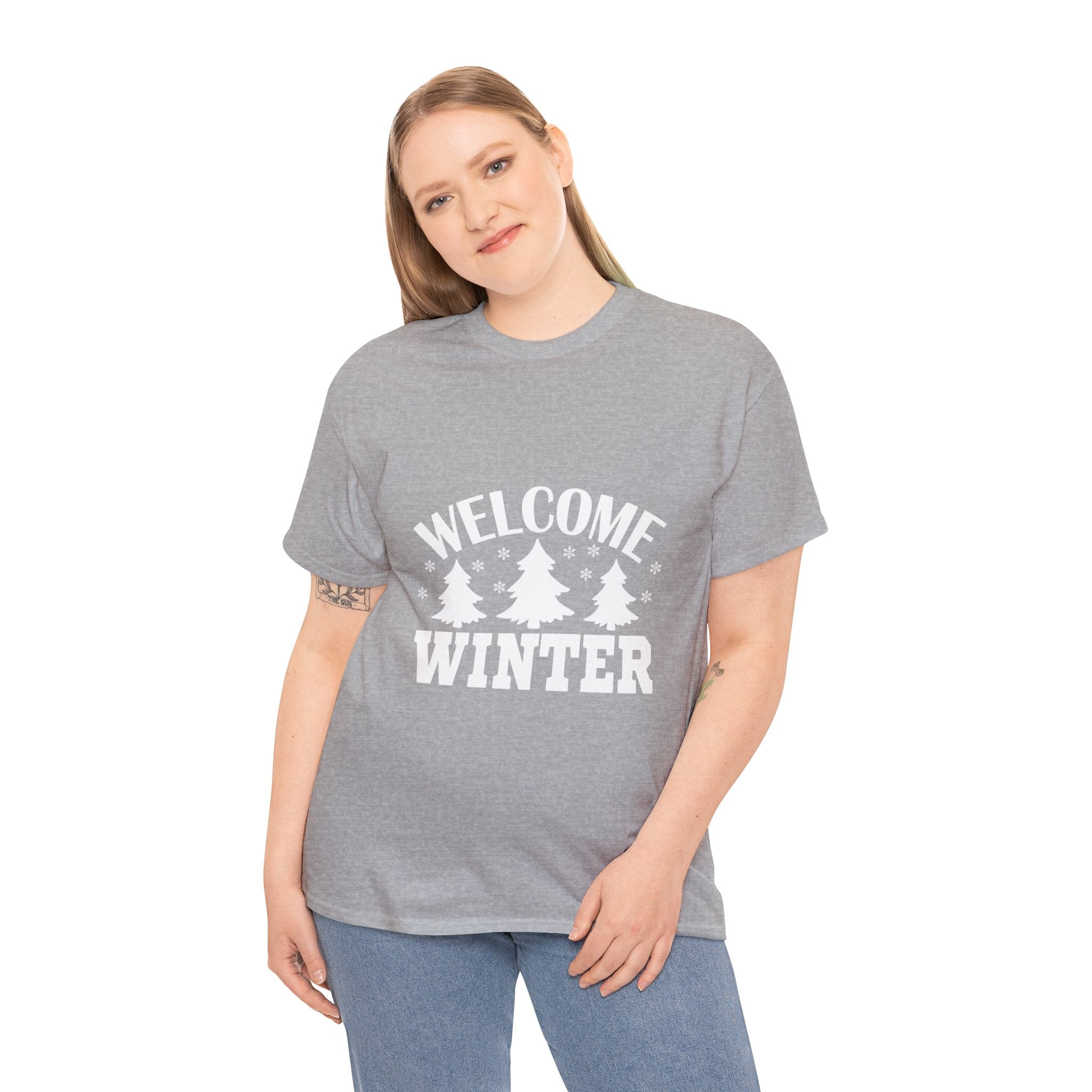 Winter Welcome Graphic T-Shirt Printify