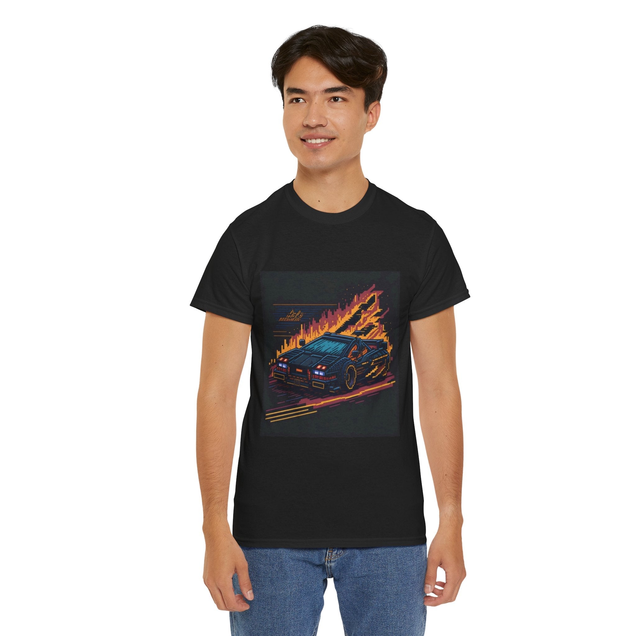 Retro Car Graphic Vintage T-Shirt Printify
