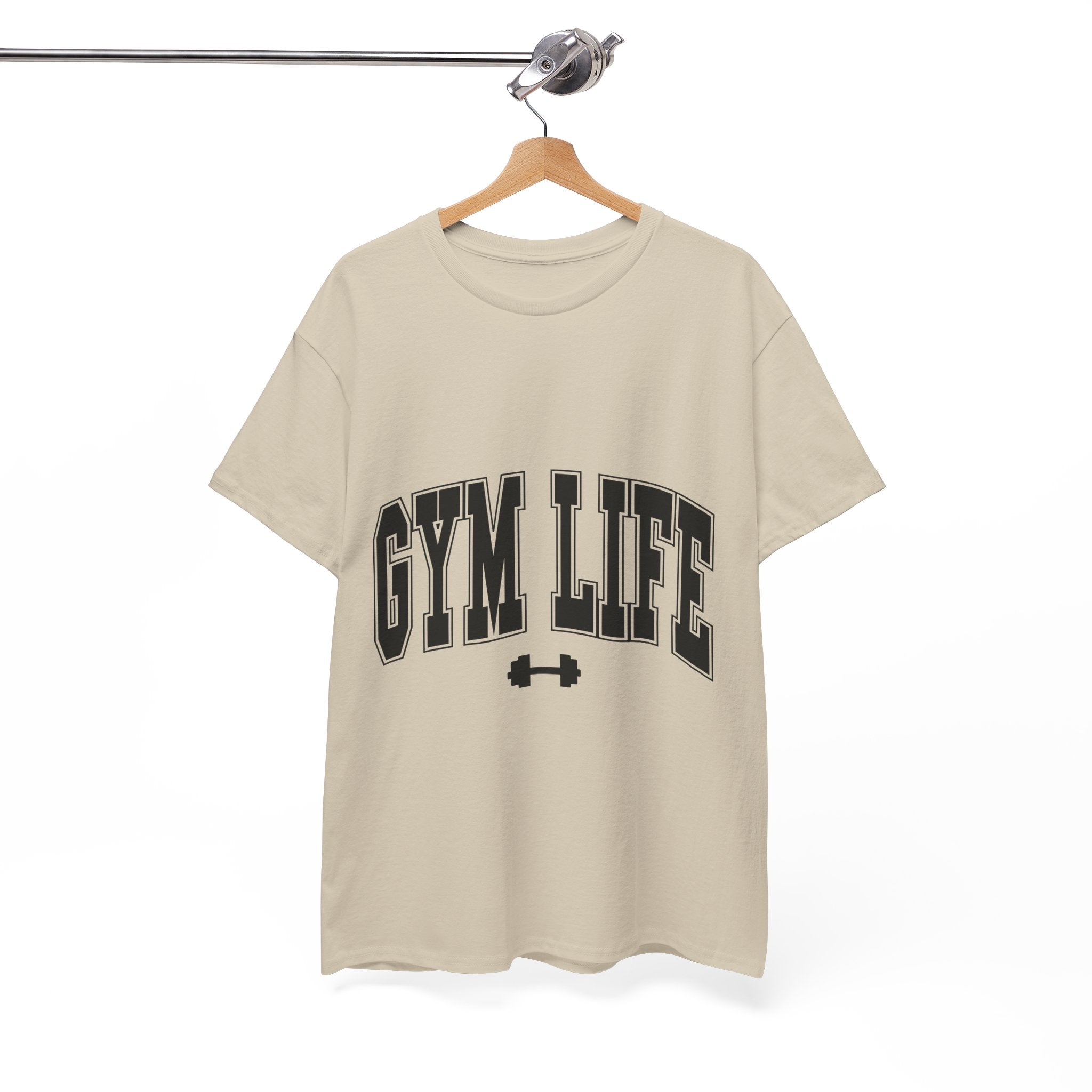 Gym Life Unisex Heavy Cotton T- Shirt Printify