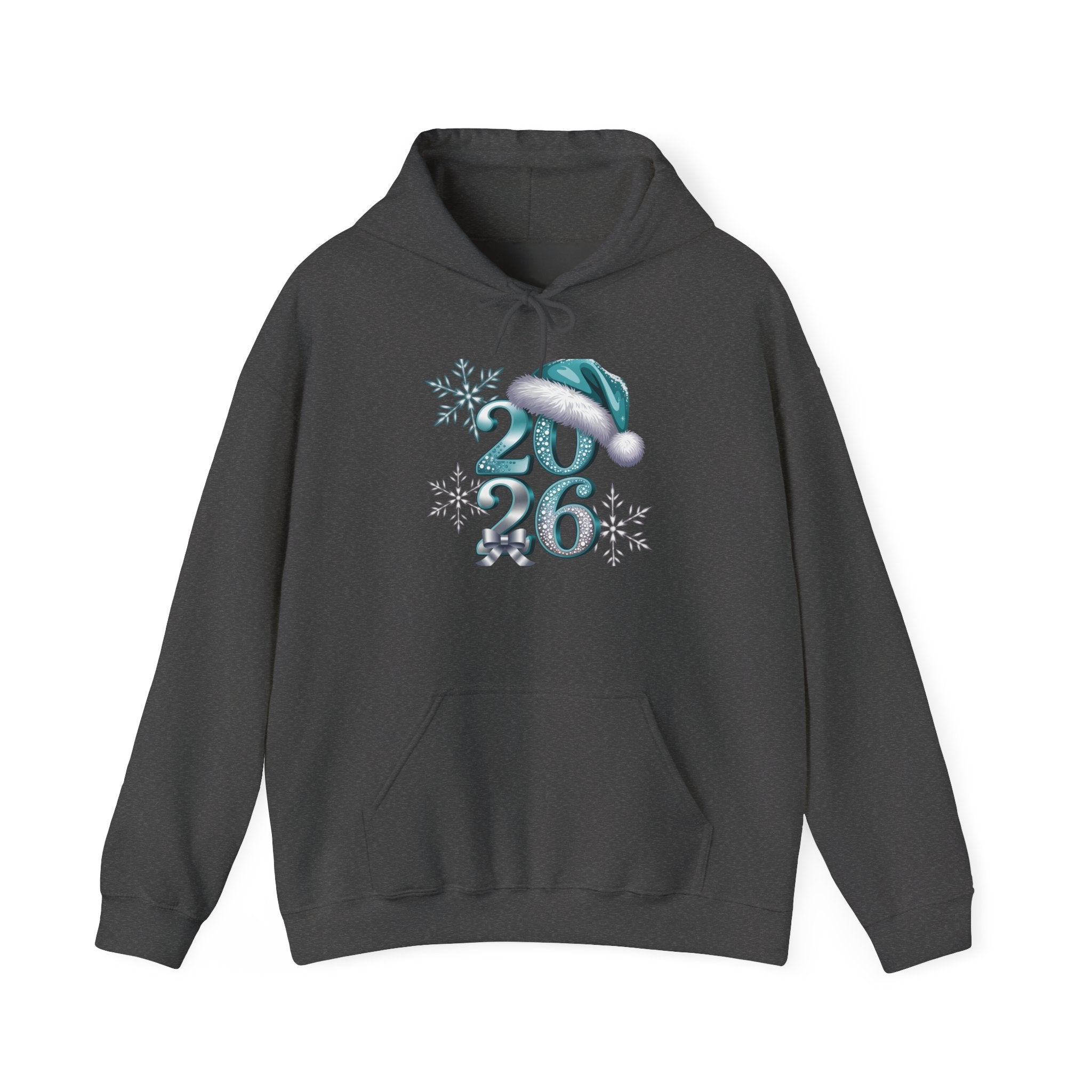 2026 Snowflake New Year Hoodie Printify
