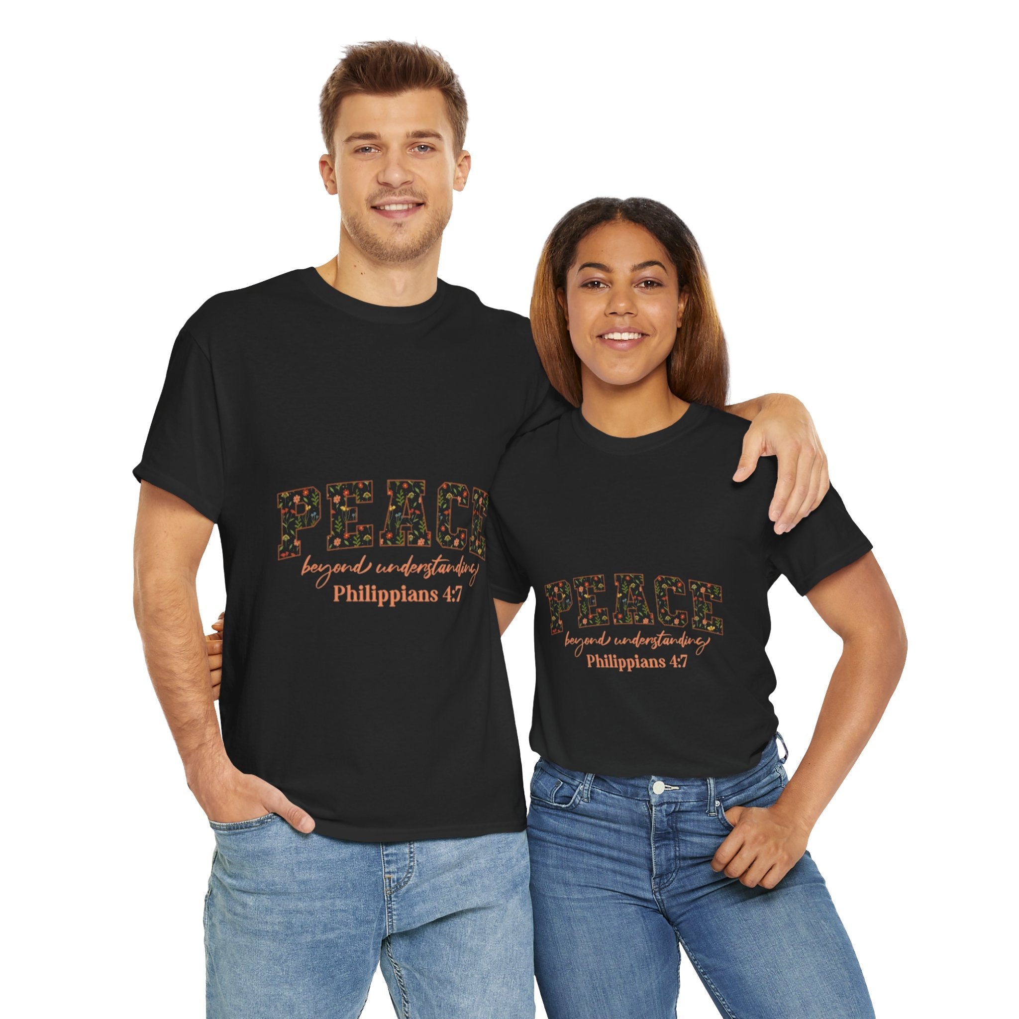 Peaceful Message Unisex T-Shirt Printify