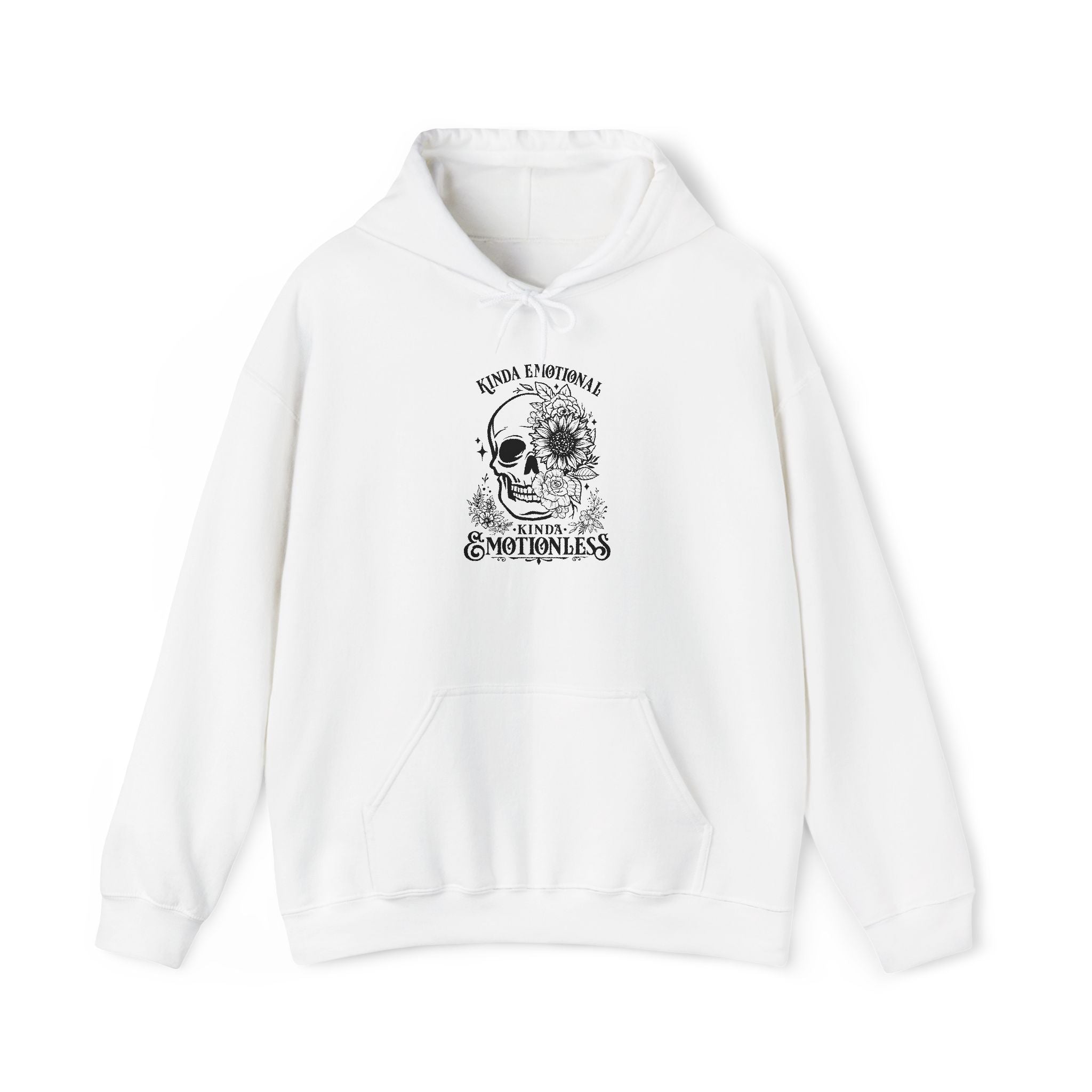 Vintage Gothic Skull Hoodie