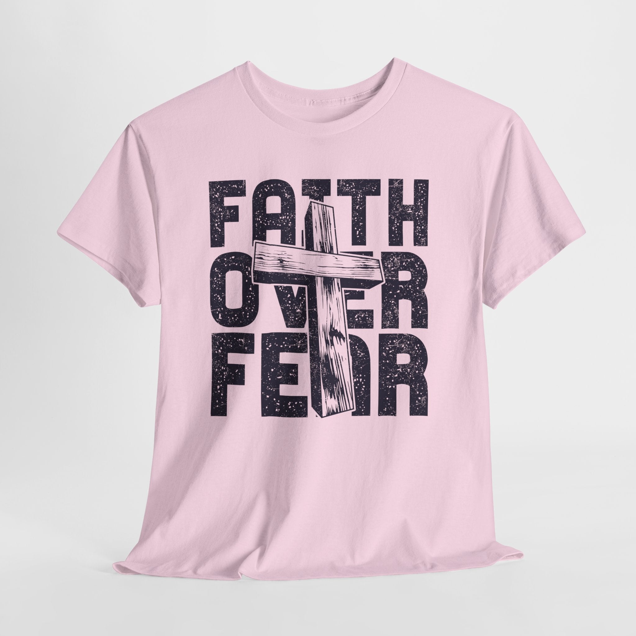 Faith Over Fear Graphic T-Shirt Printify