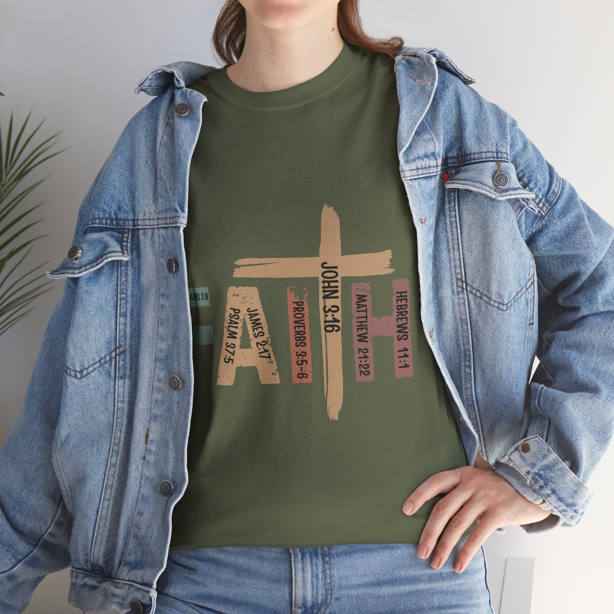 Faith Inspirational Unisex T- Shirt Printify
