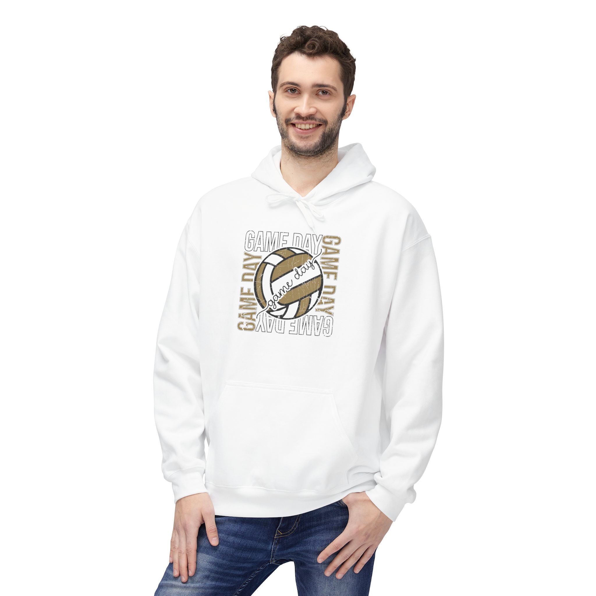 Game Day Volleyball Hoodie Printify