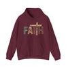 Faith Cross Hoodie Printify