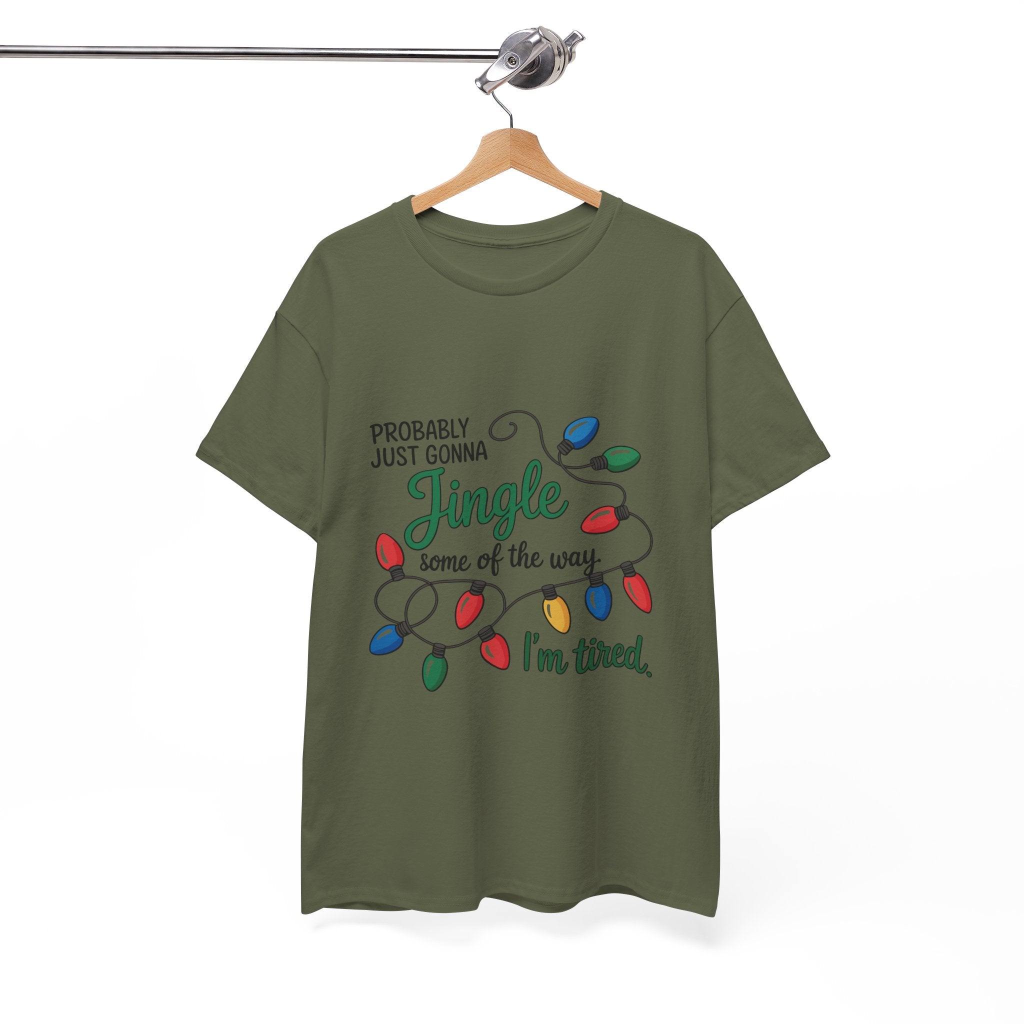 Festive Holiday Graphic T-Shirt Printify