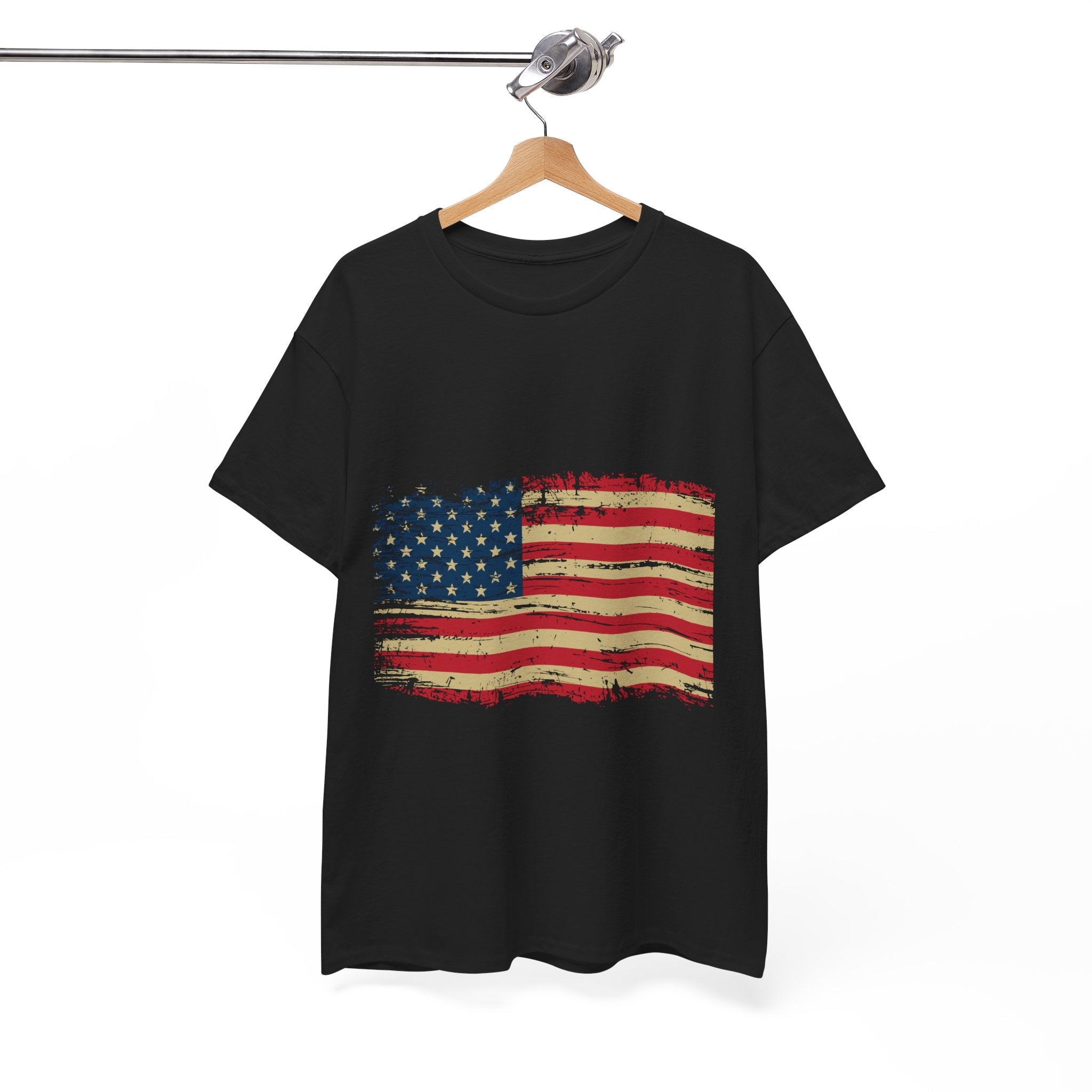 Vintage American Flag T-Shirt Printify