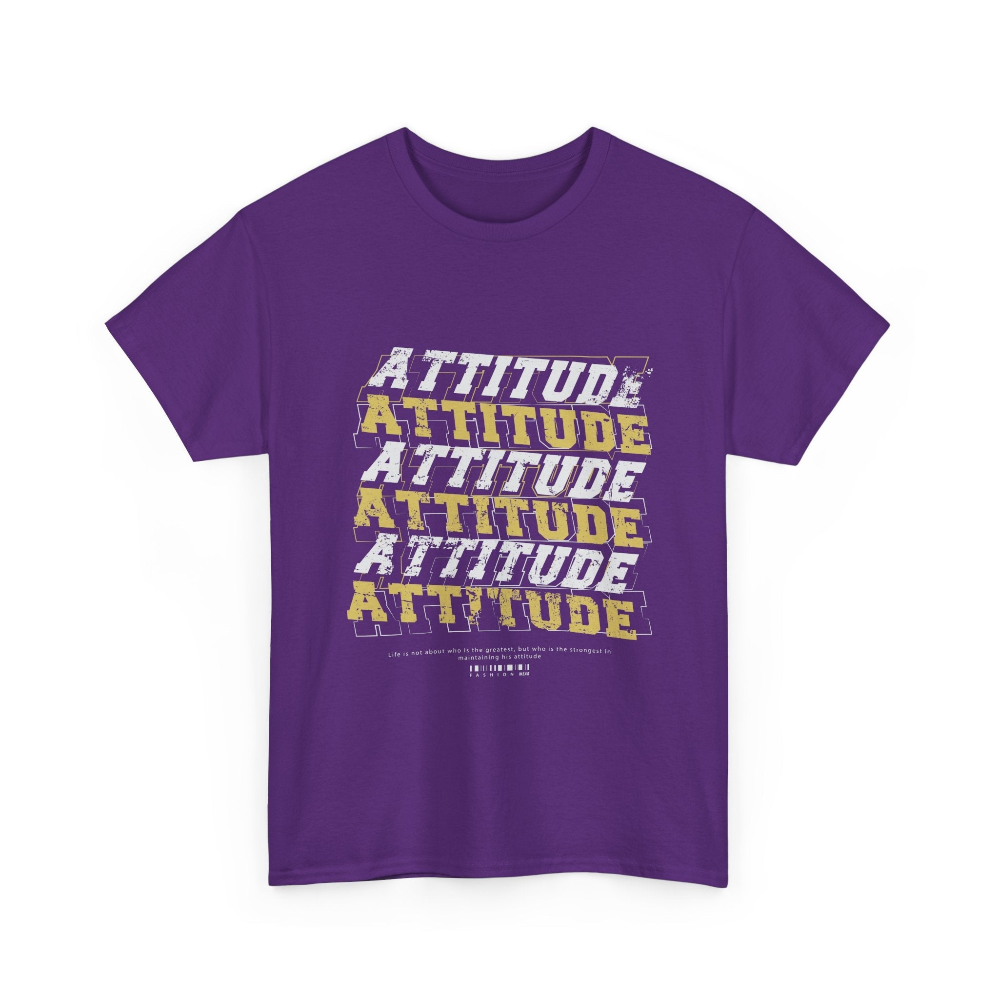 Bold Attitude Slogan T- Shirt Printify