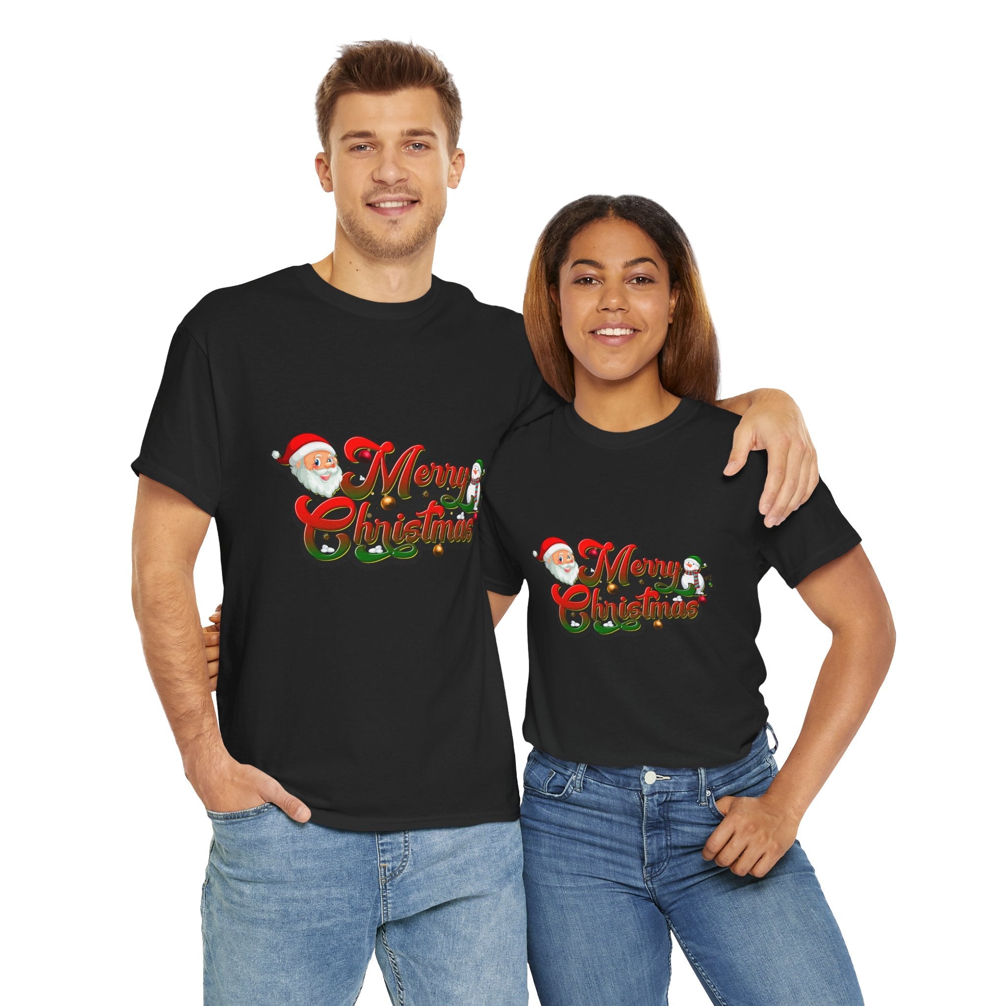 Merry Christmas Unisex Graphic T- Shirt Printify