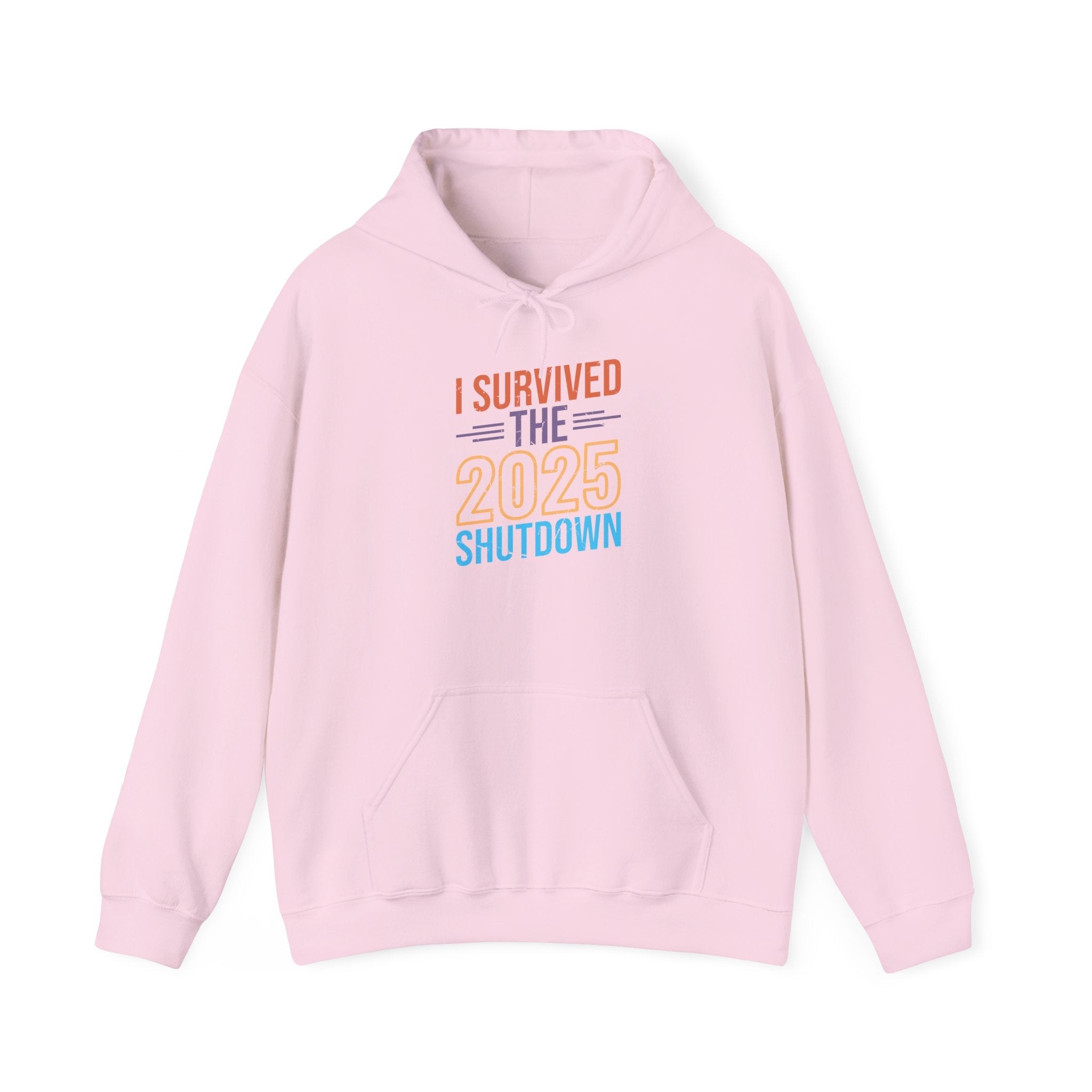 I Survived the 2025 Shutdown Hoodie Printify