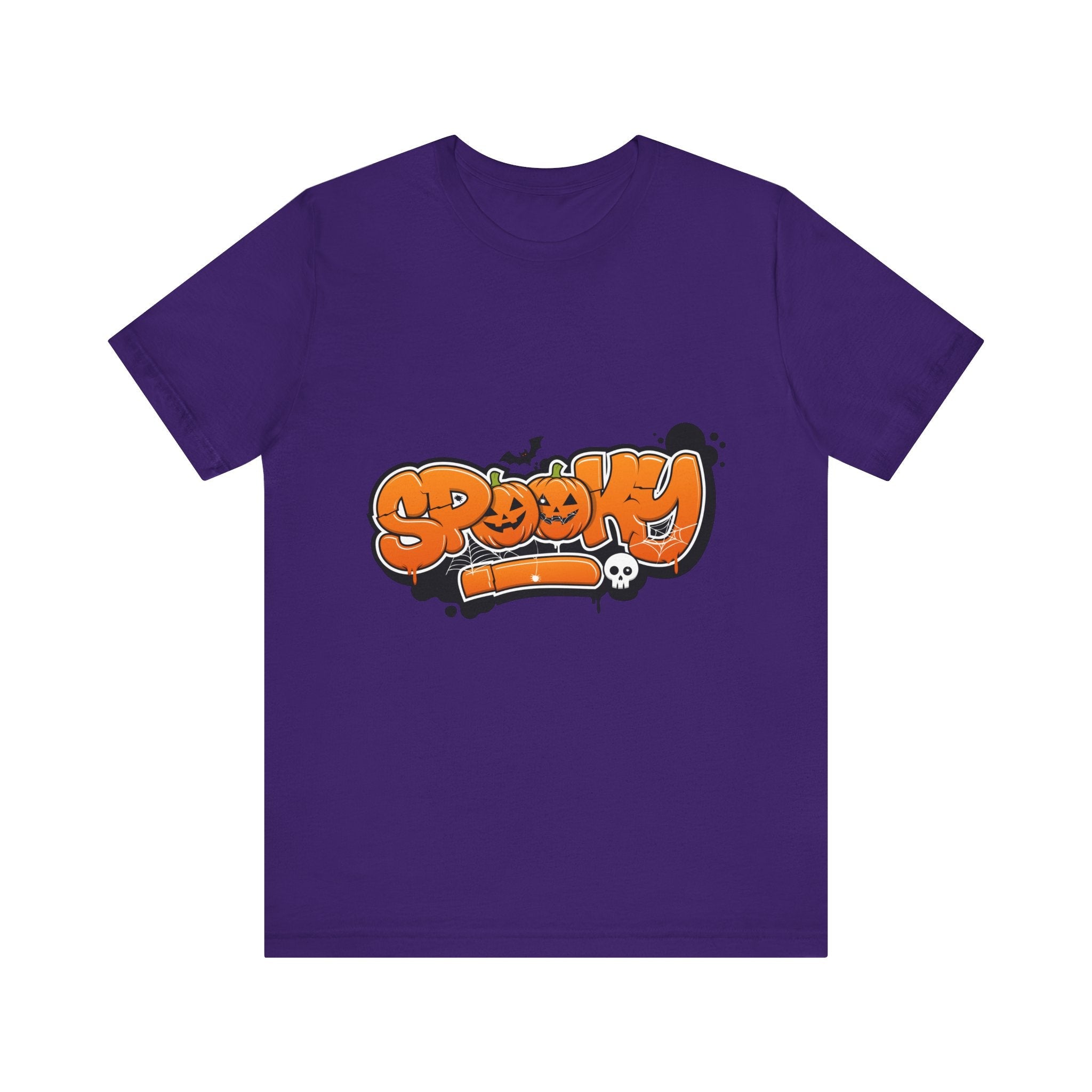 Spooky Jersey Halloween T-Shirt Printify
