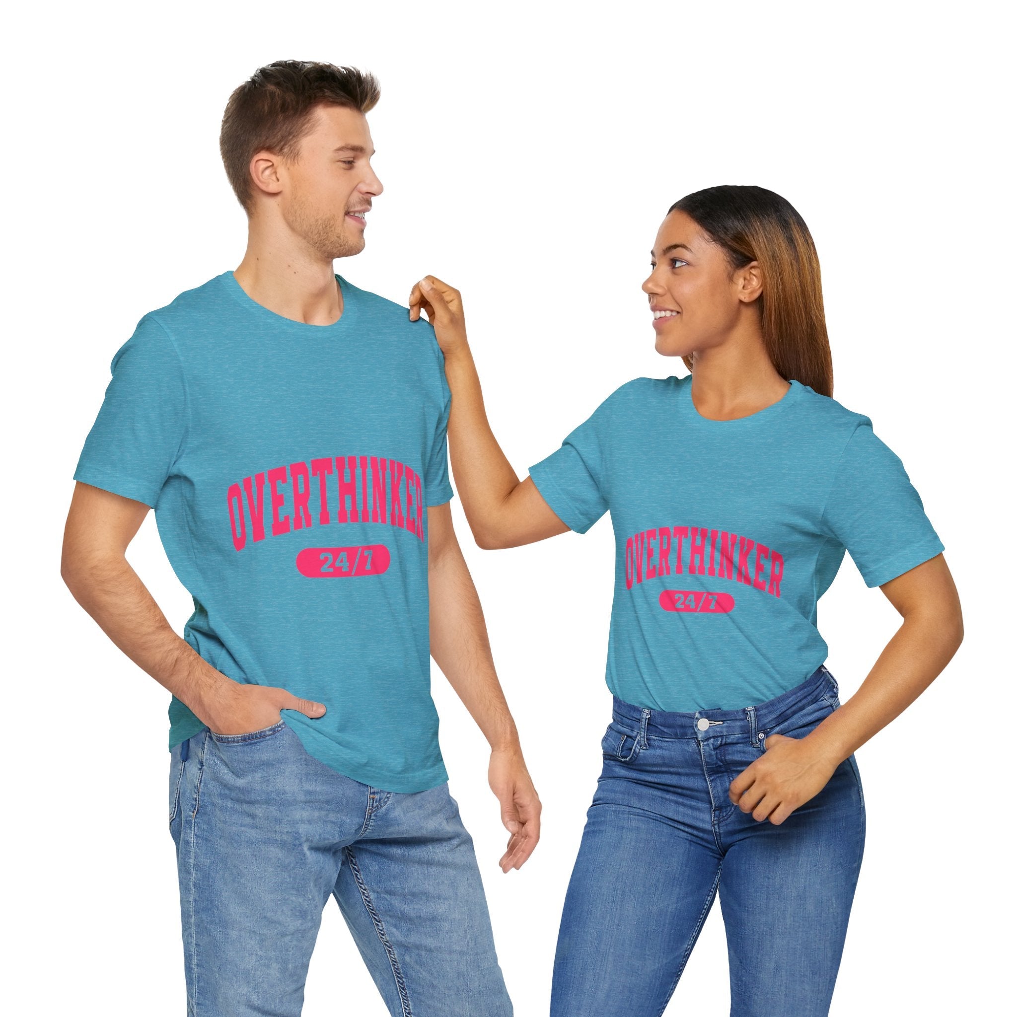 Overthinker Unisex Graphic Shirt Printify