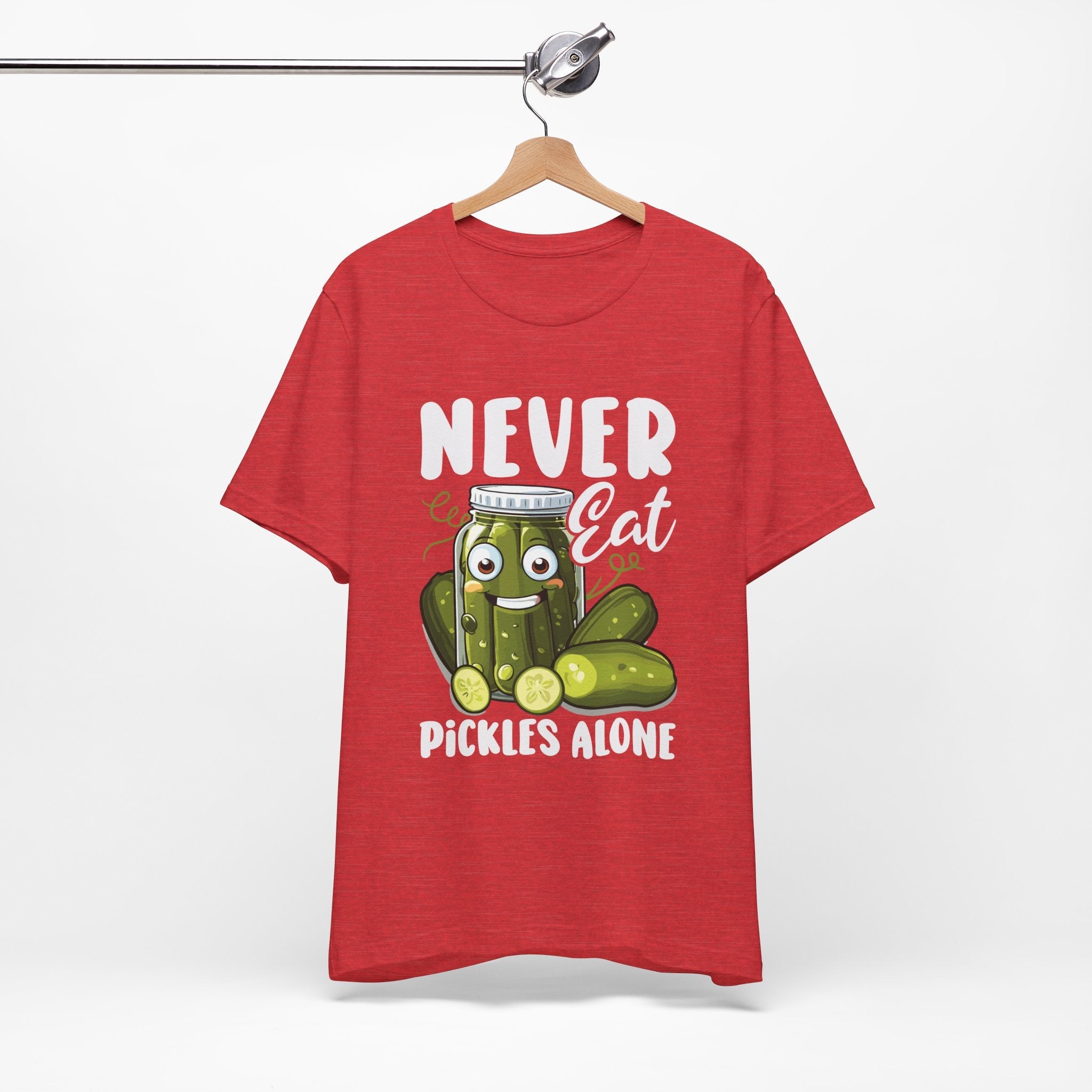 Never Eat Pickles Alone T-Shirt Printify
