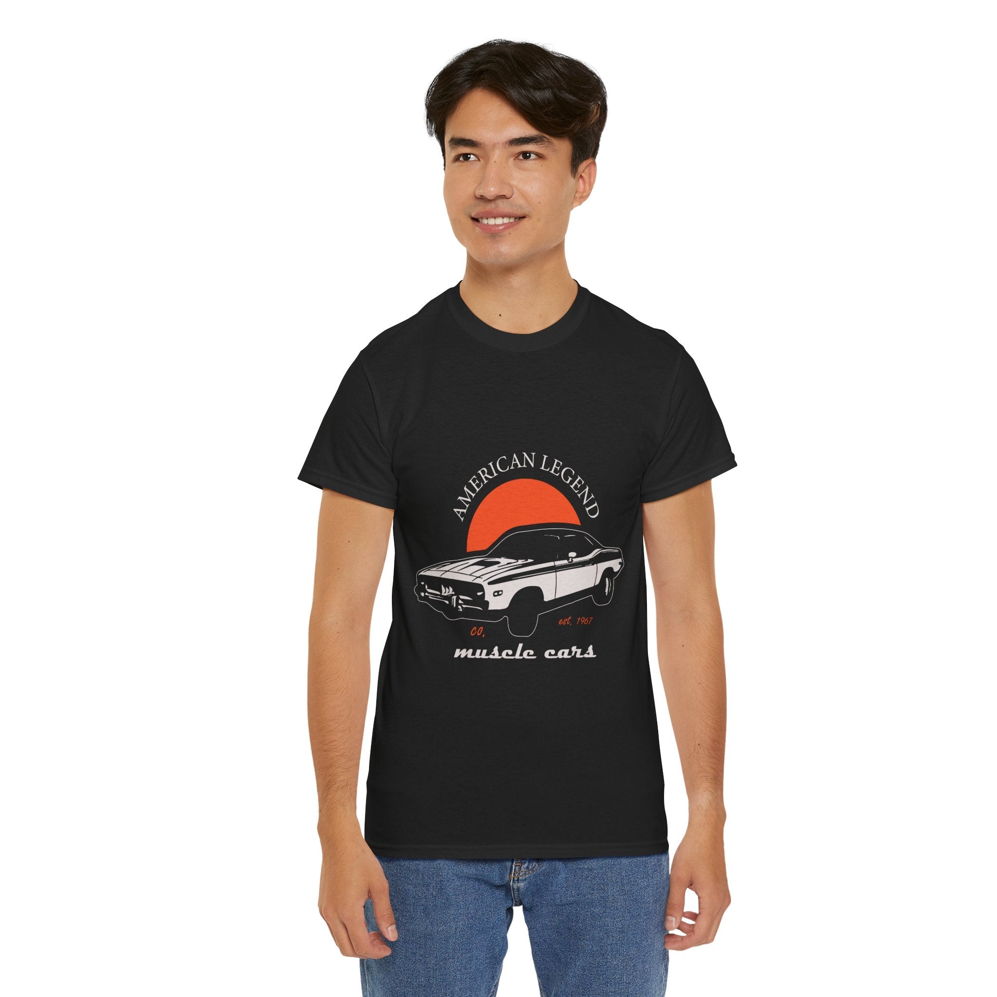 American Legend Muscle Car T-Shirt Printify