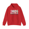 2026 New Year Disco Hoodie Printify