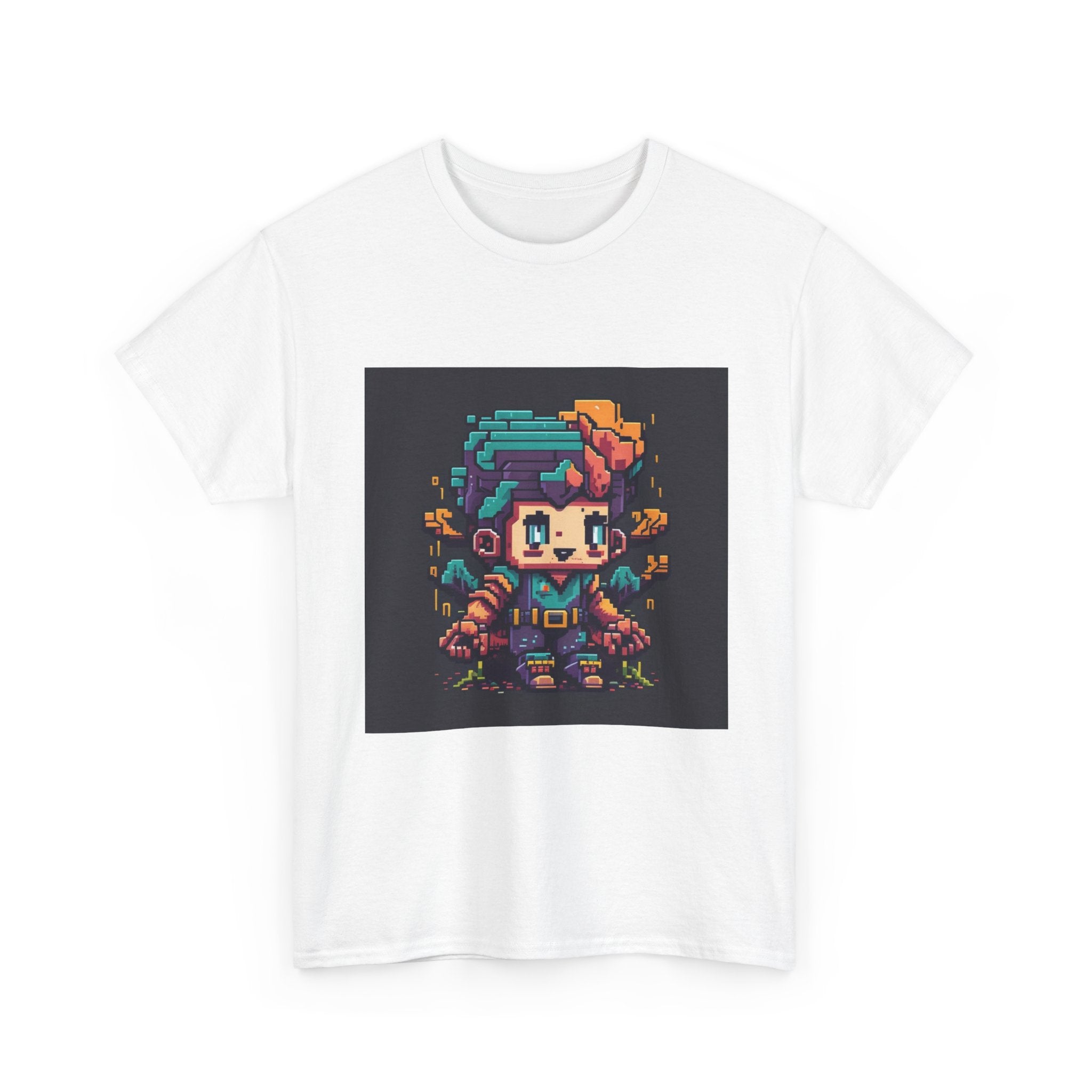 Pixel Art Retro Gamer T- Shirt Printify