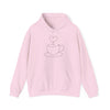 Coffee Cup Line Art Hoodie