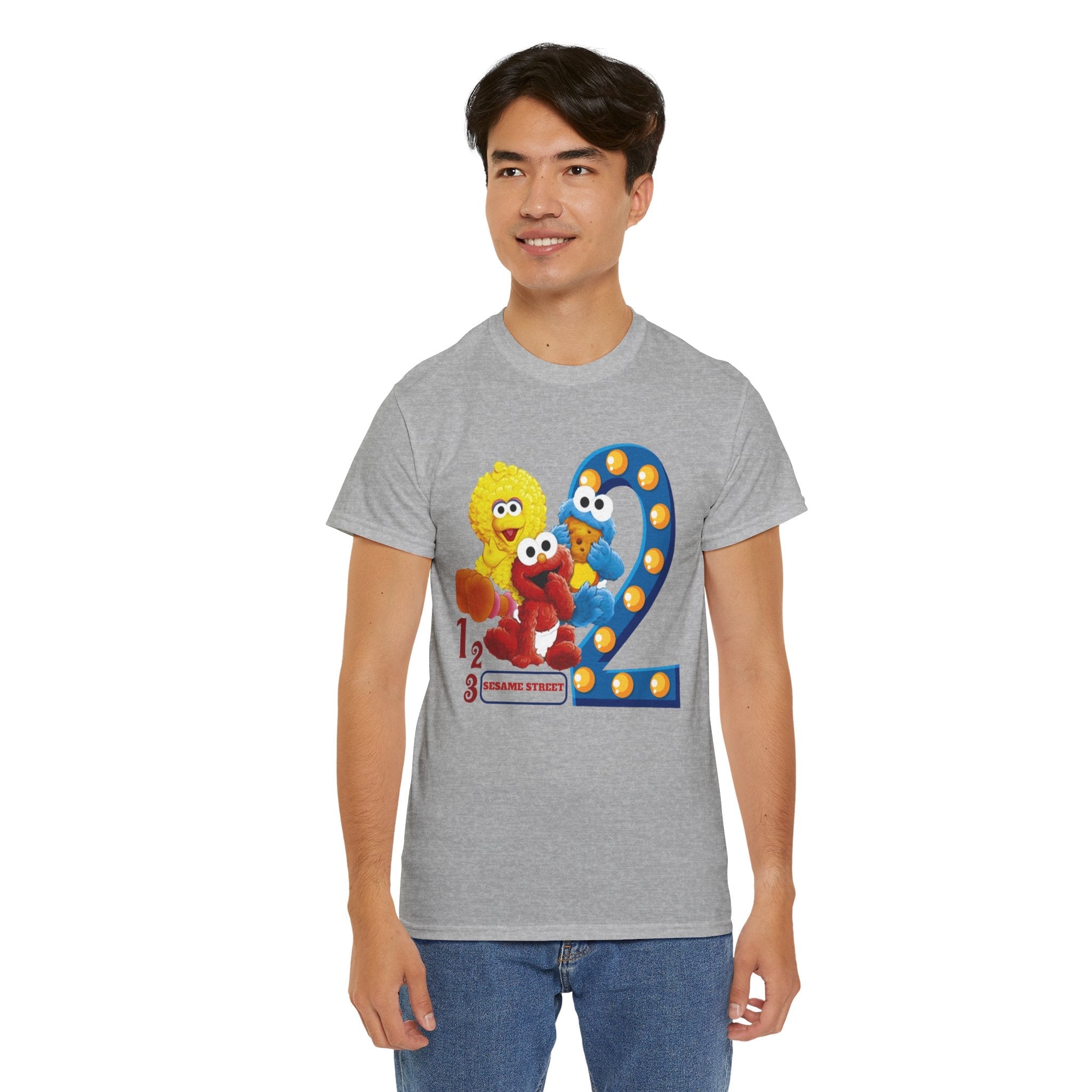 123 Sesame Street T-Shirt Printify