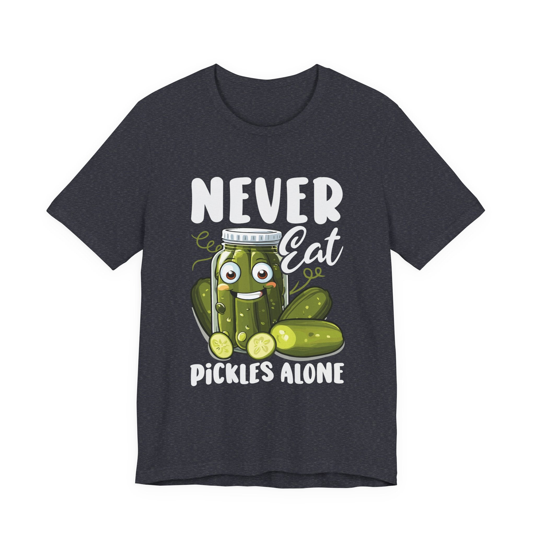 Never Eat Pickles Alone T-Shirt Printify