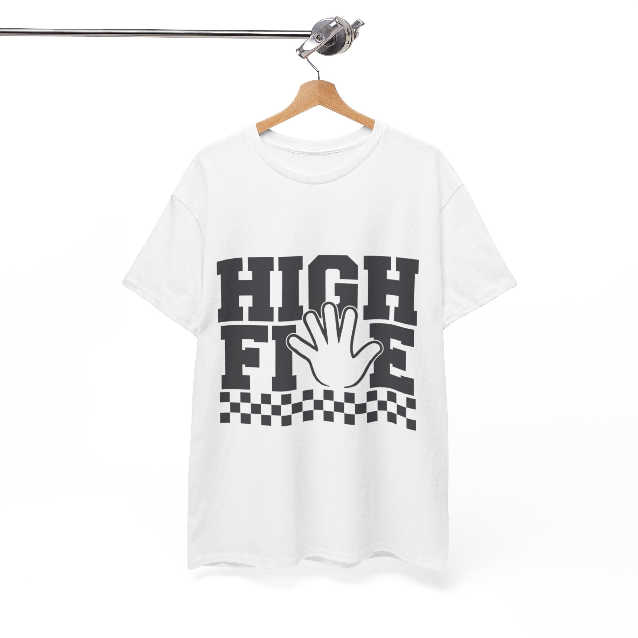 High Five Unisex Casual T- Shirt Printify