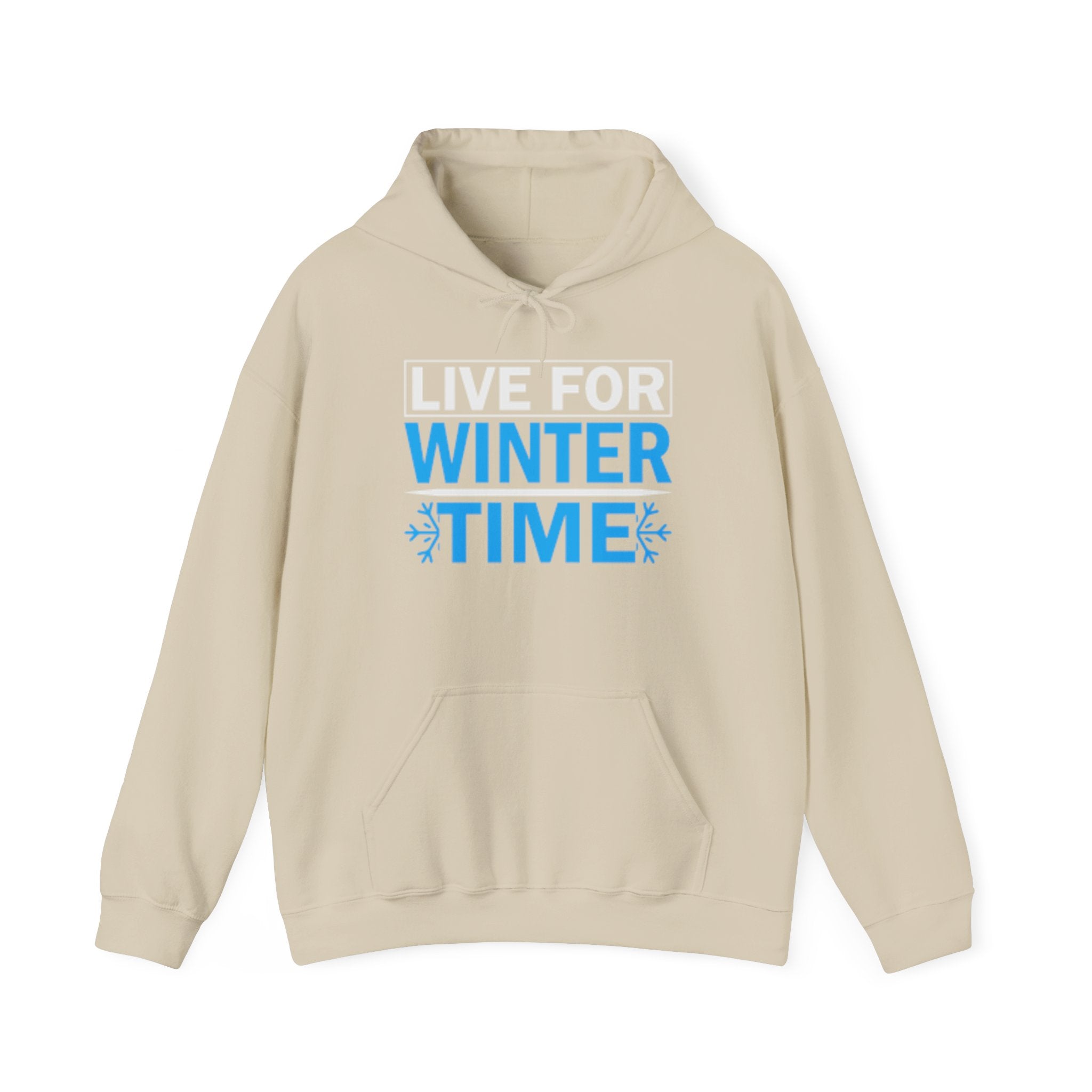 Live for Winter Time Hoodie Printify