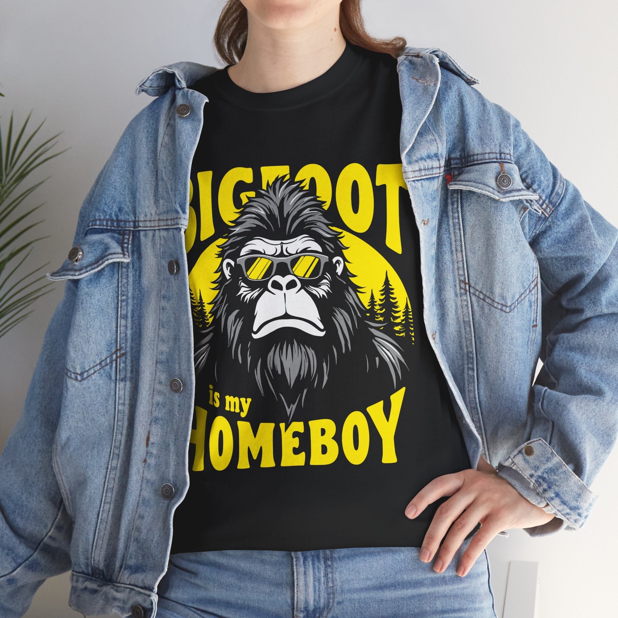 Bigfoot Homeboy Unisex Graphic T-Shirt Printify
