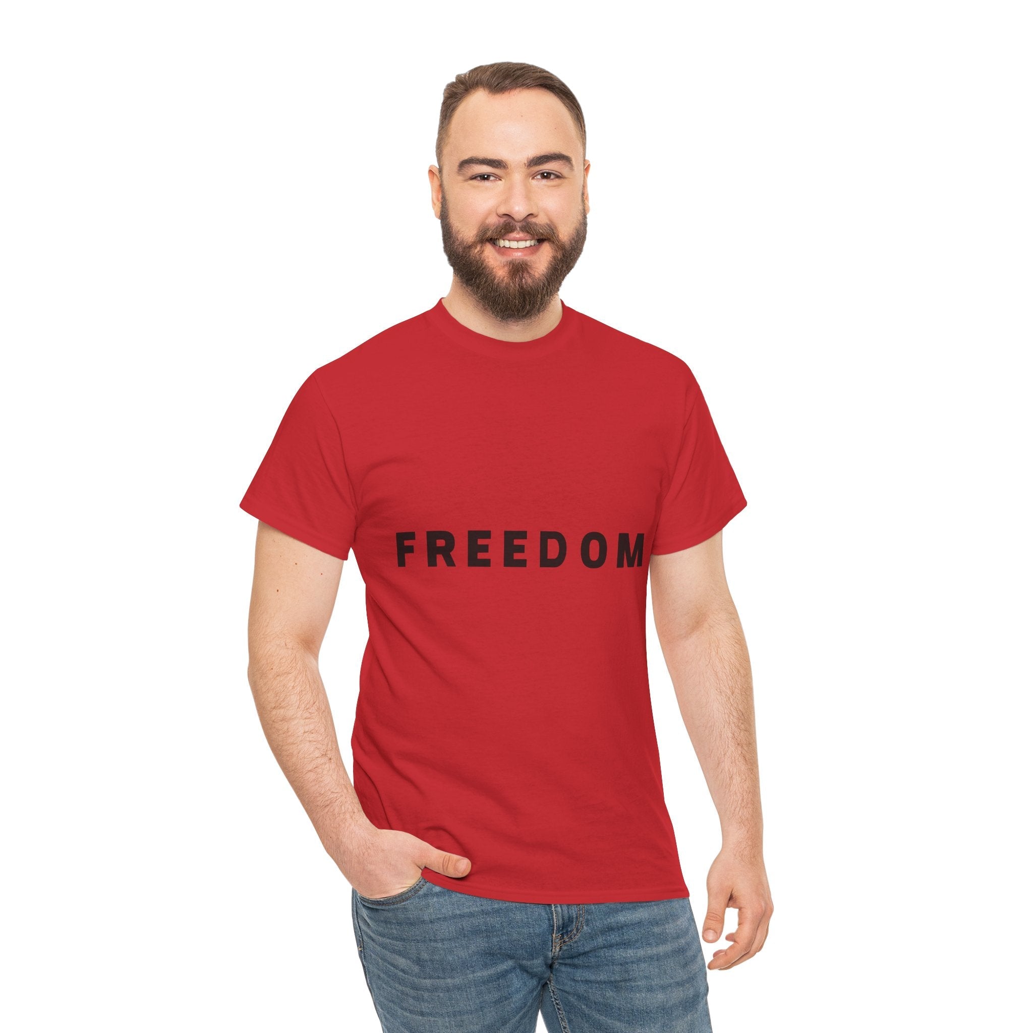 Freedom Unisex Graphic T- Shirt Printify