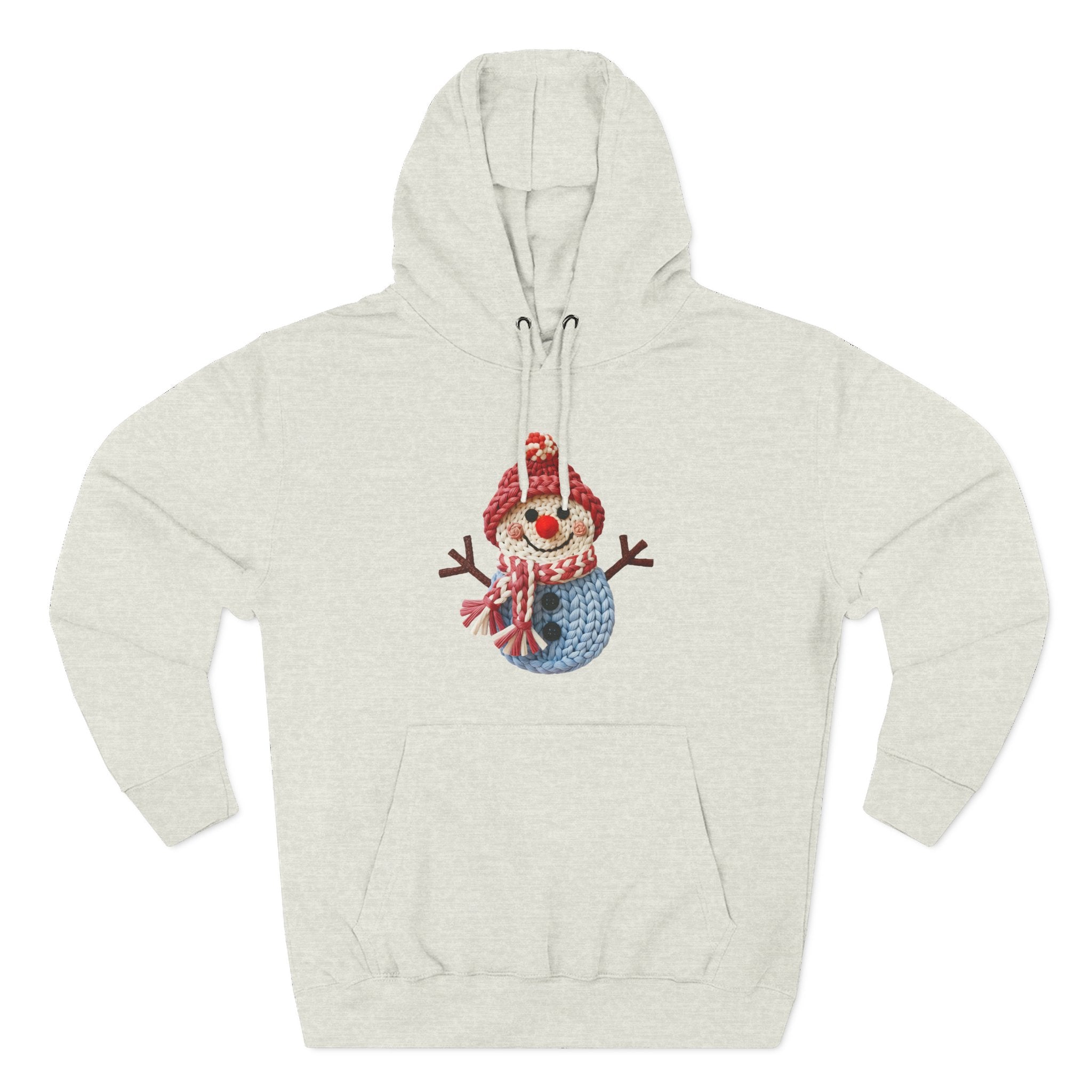 Winter Snowman Holiday Hoodie Printify