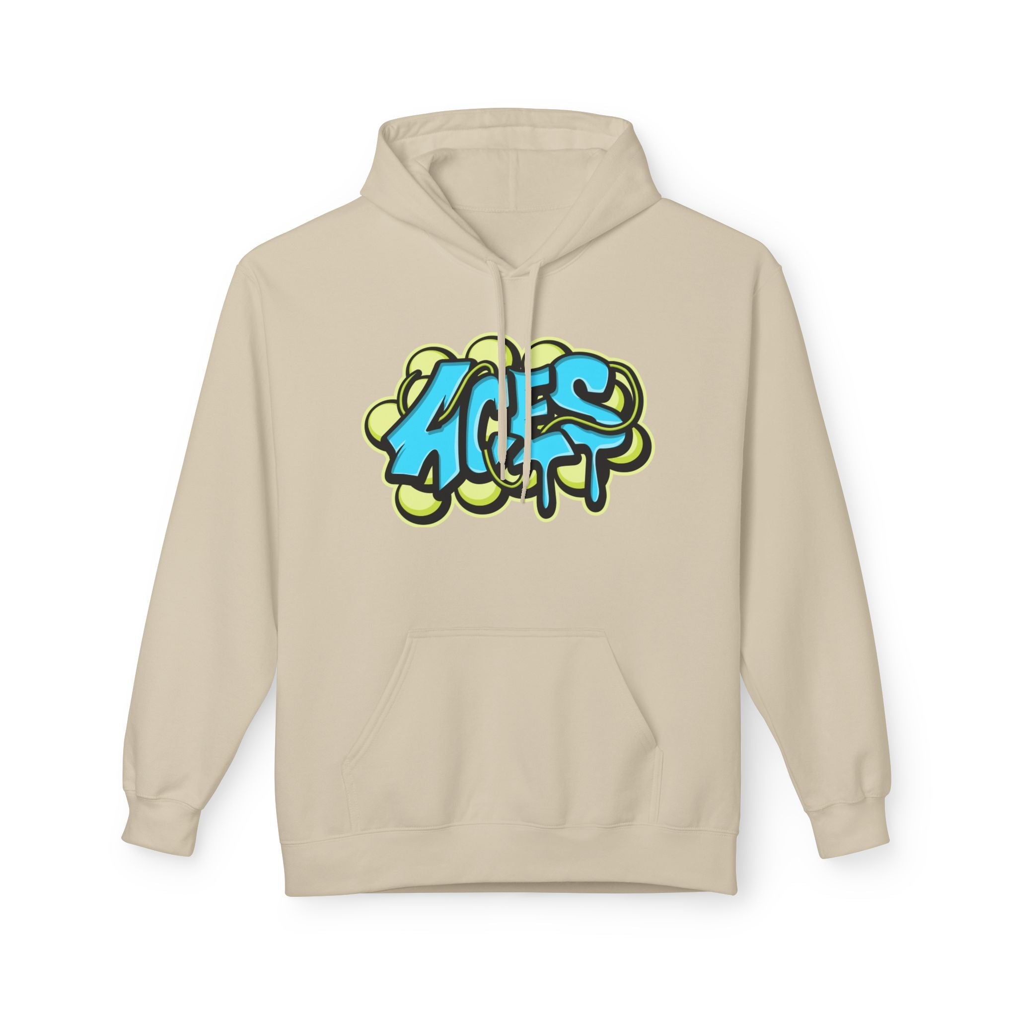 ACES Graffiti Streetwear Hoodie Printify