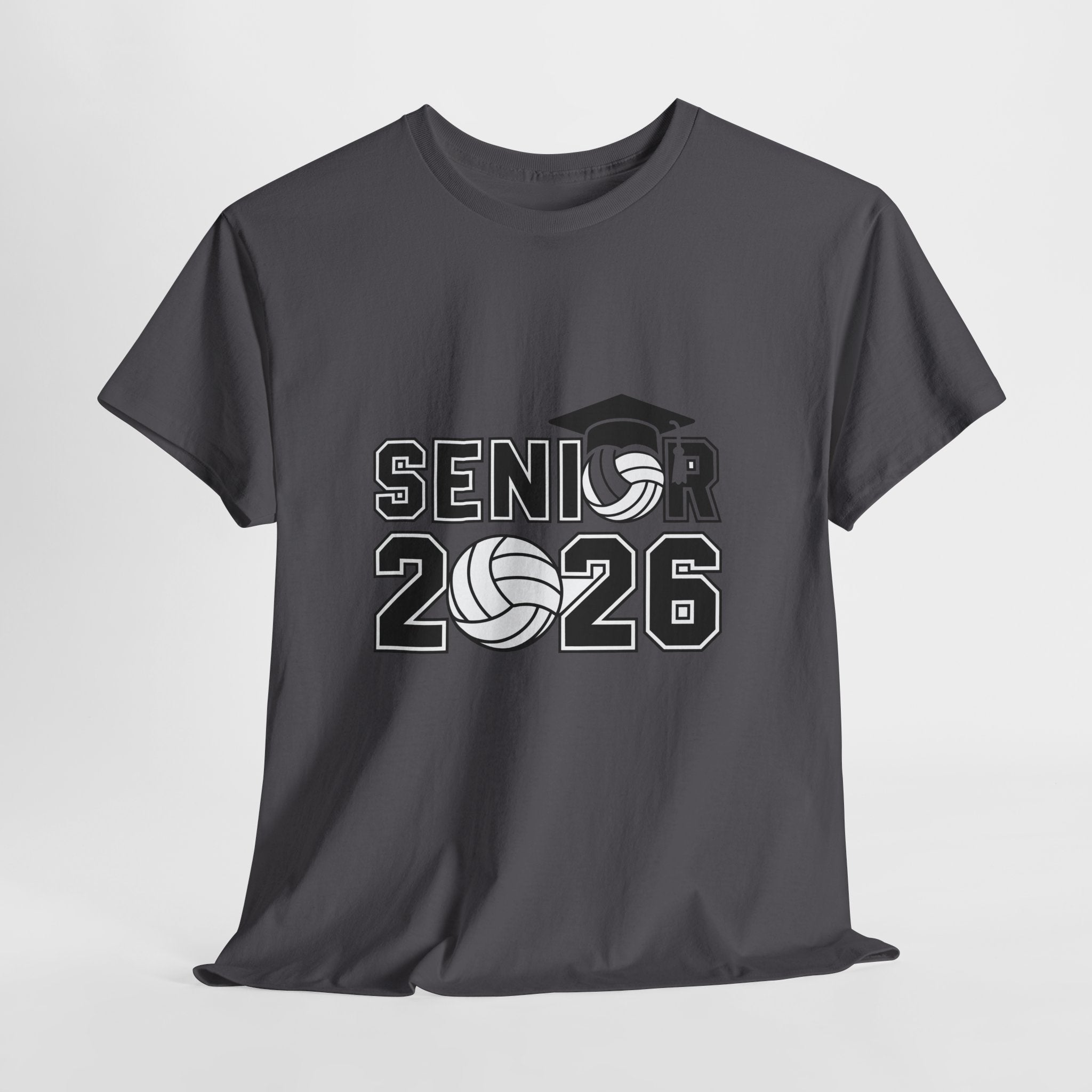 Senior 2026 Volleyball Graduation T- Shirt Printify
