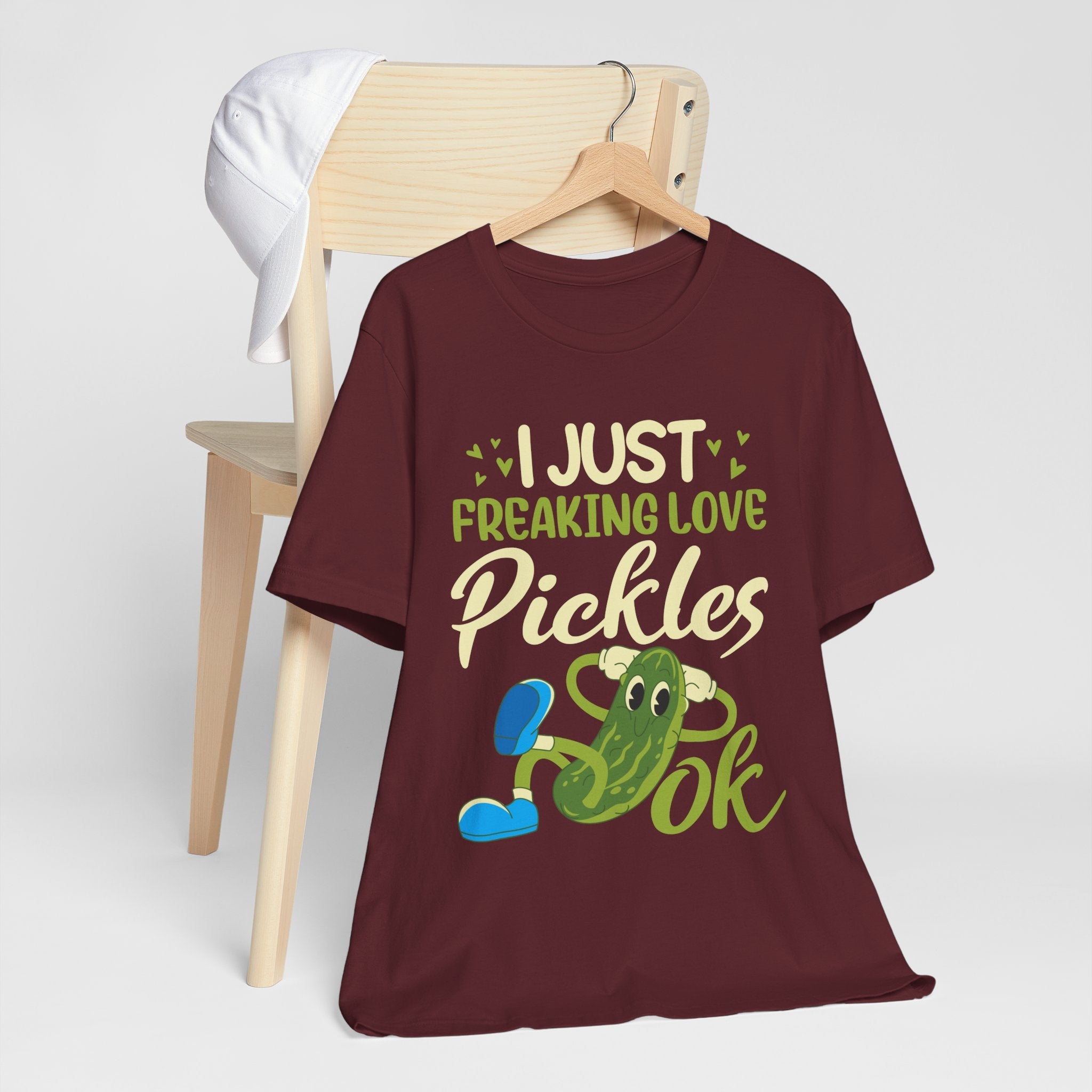 I Just Freaking Love Pickles T-Shirt Printify
