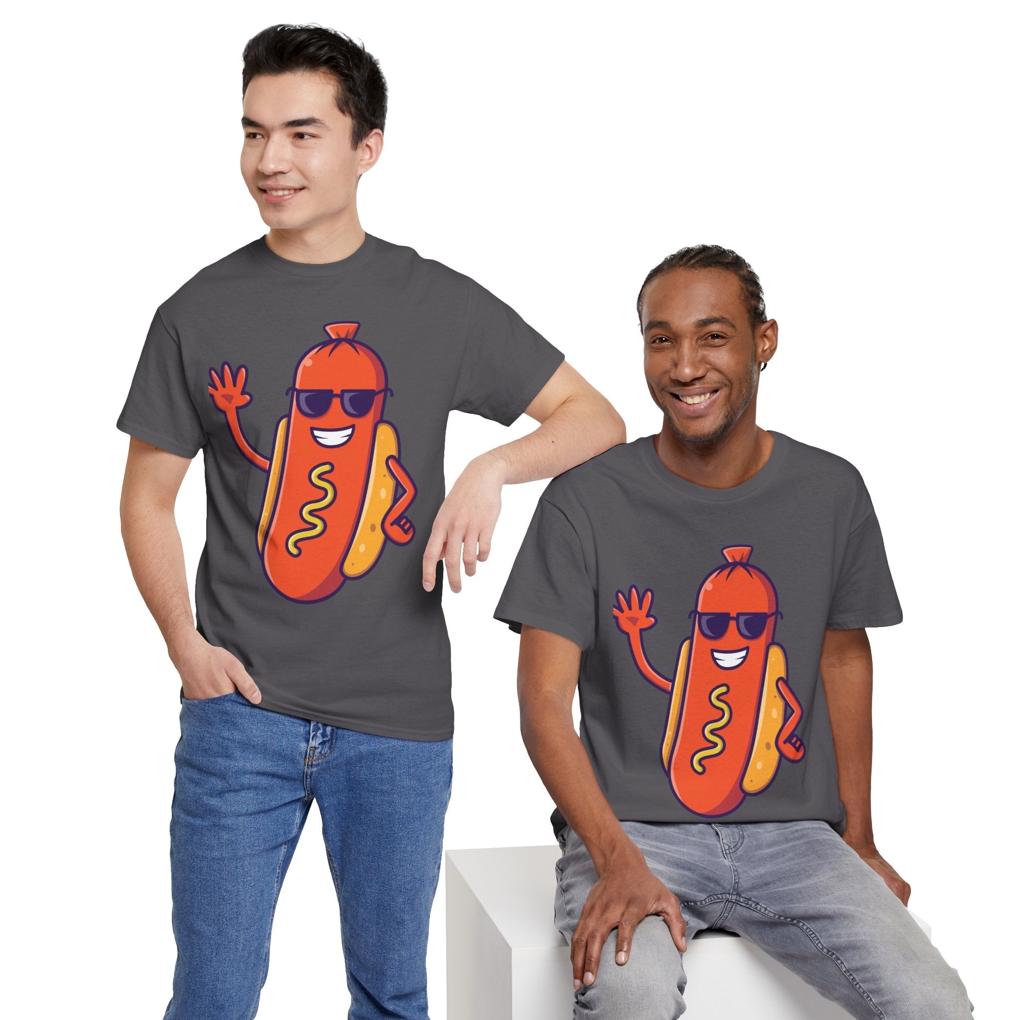 Sassy Hot Dog Graphic T- Shirt Printify