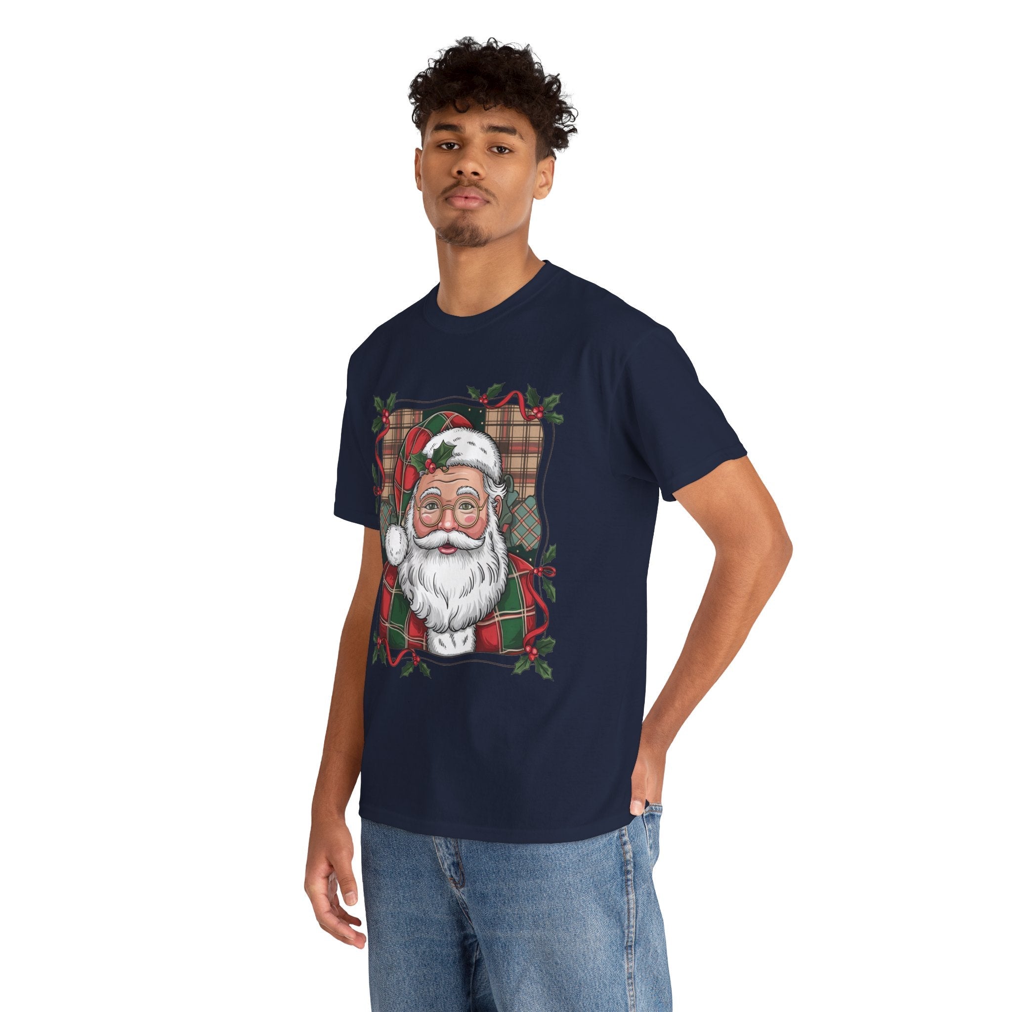 Retro Santa Unisex Graphic T- Shirt Printify