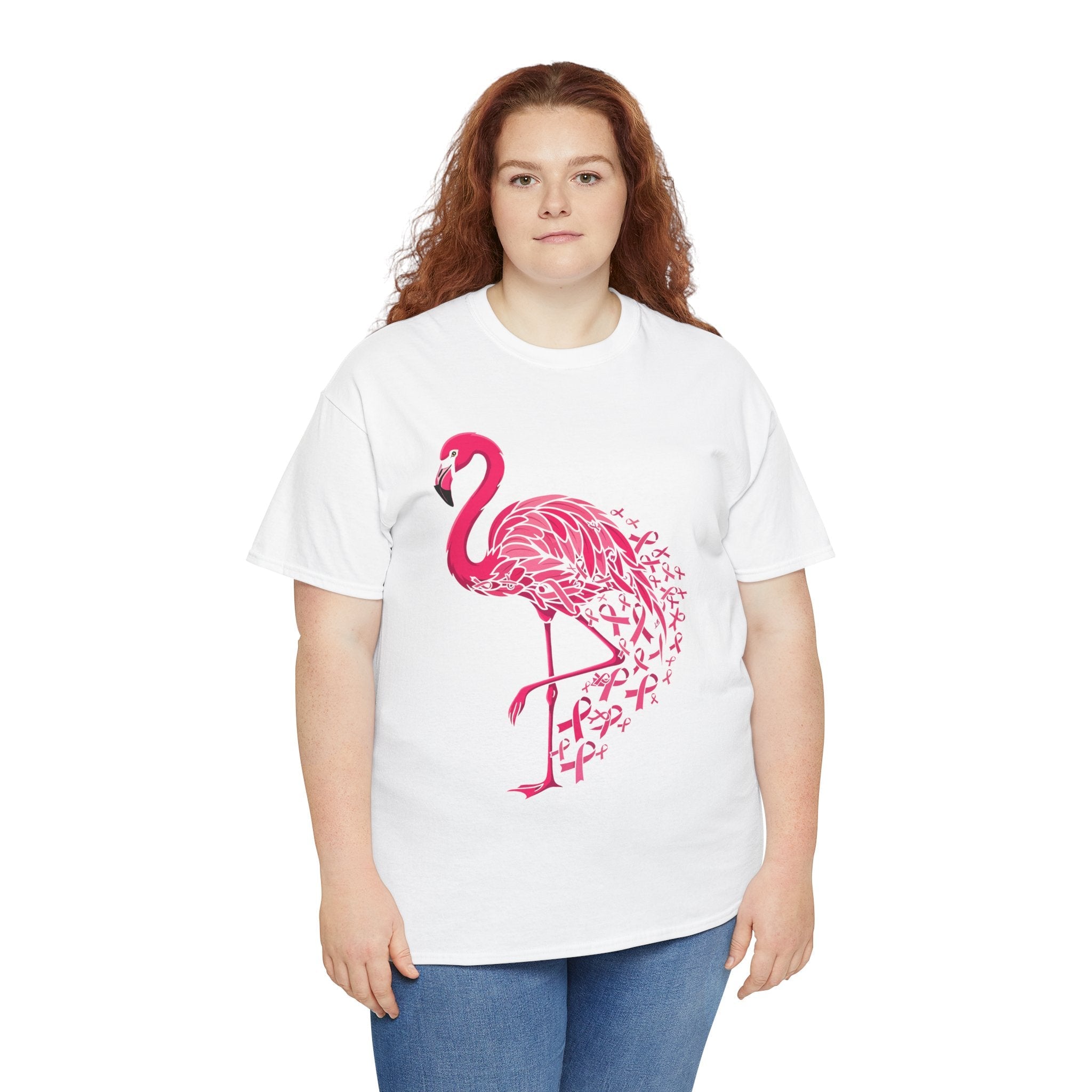 Pink Flamingo Graphic T-Shirt Printify