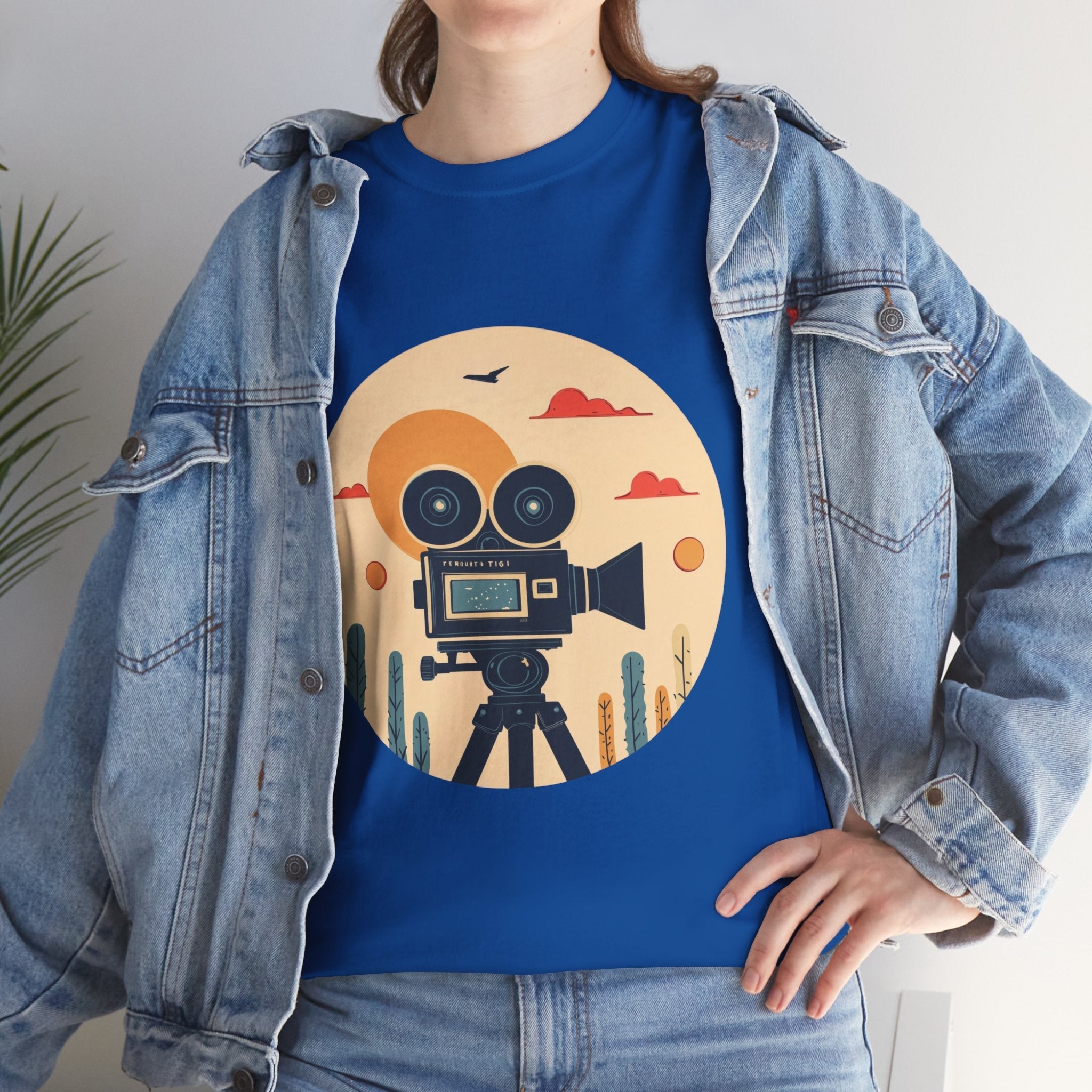 Vintage Film Camera T- Shirt Printify