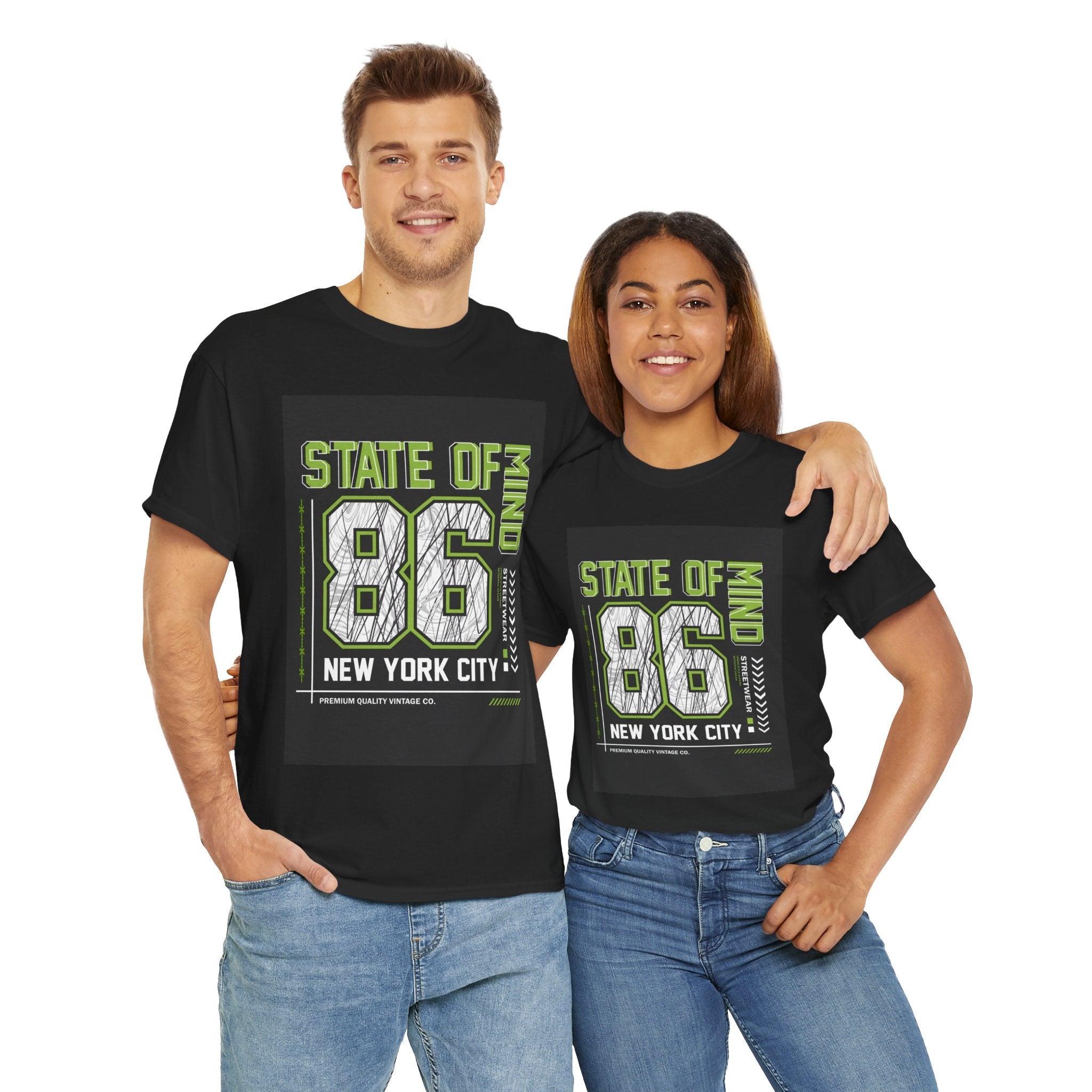 Vintage NYC State of Mind T- Shirt Printify