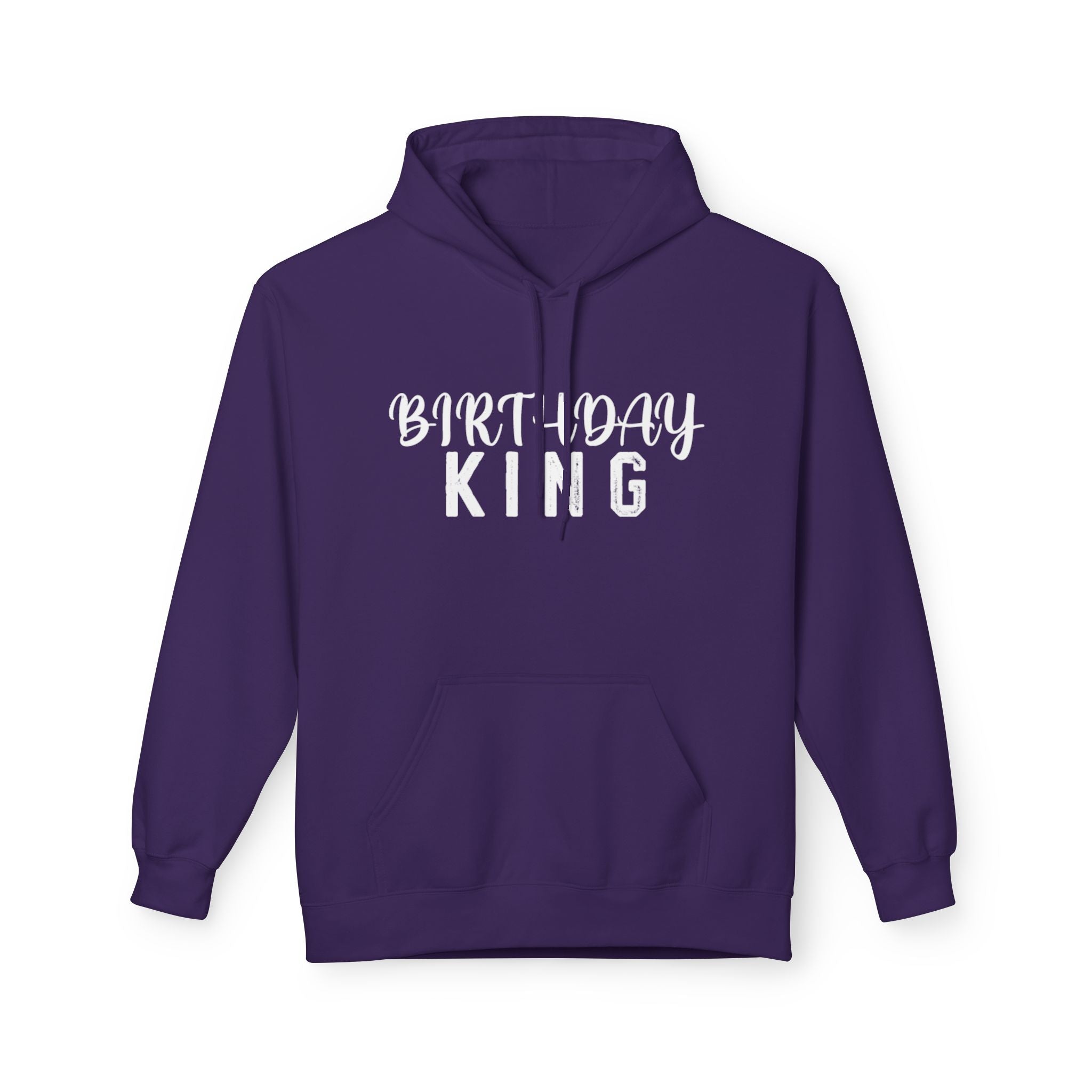 Birthday King Graphic Hoodie Printify