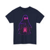 Neon Ghost Graphic T-Shirt Printify