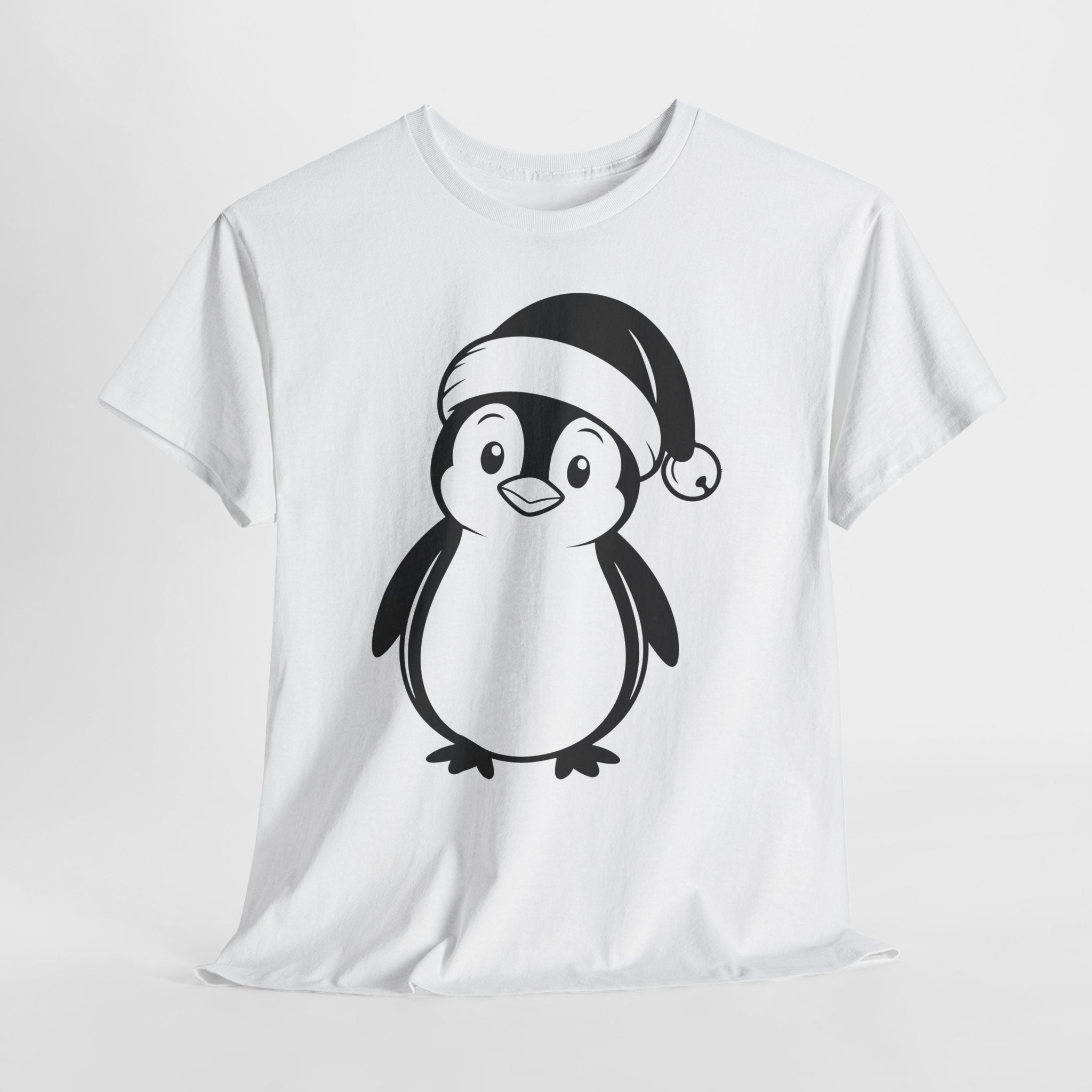 Cute Penguin Christmas Unisex T-Shirt Printify