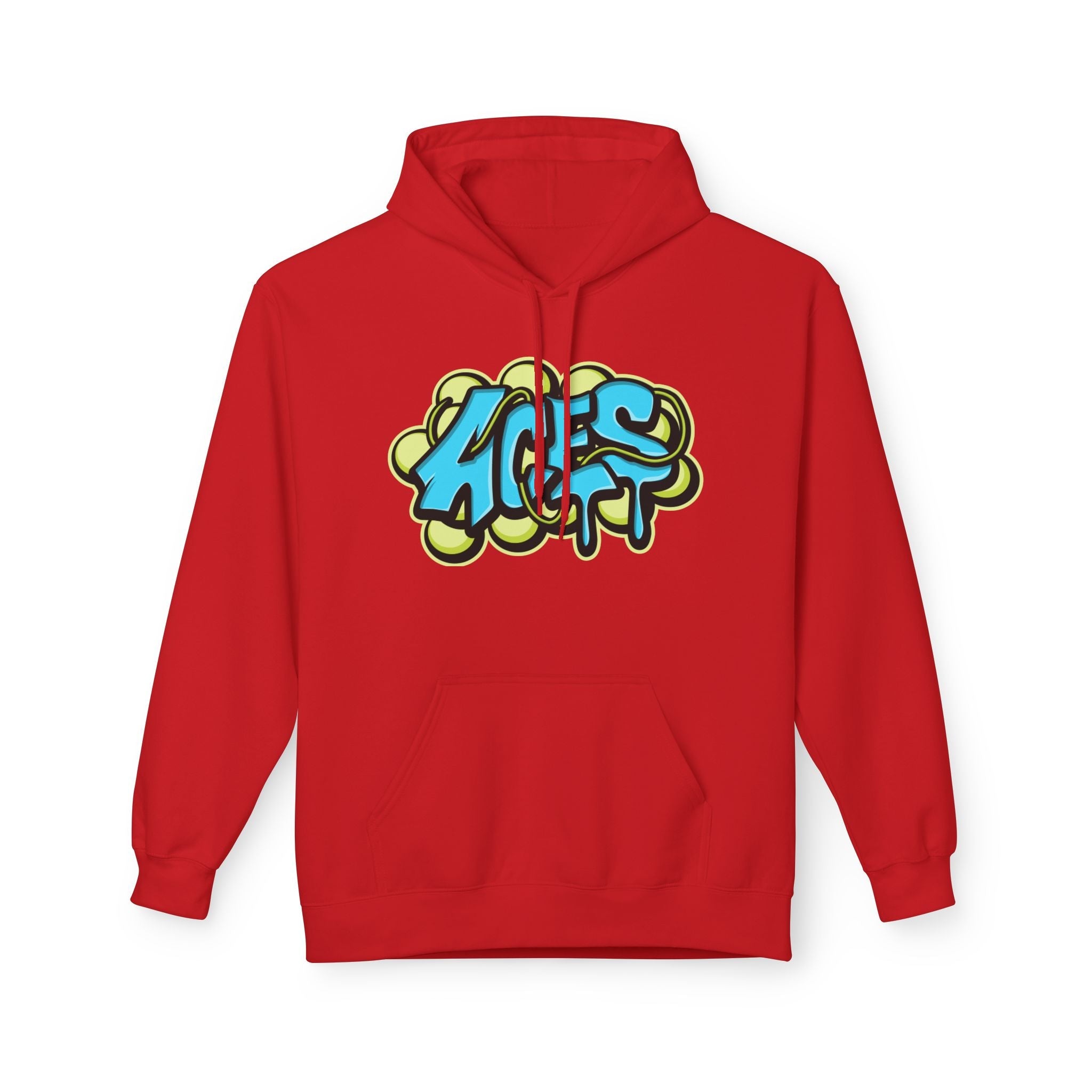 ACES Graffiti Streetwear Hoodie Printify
