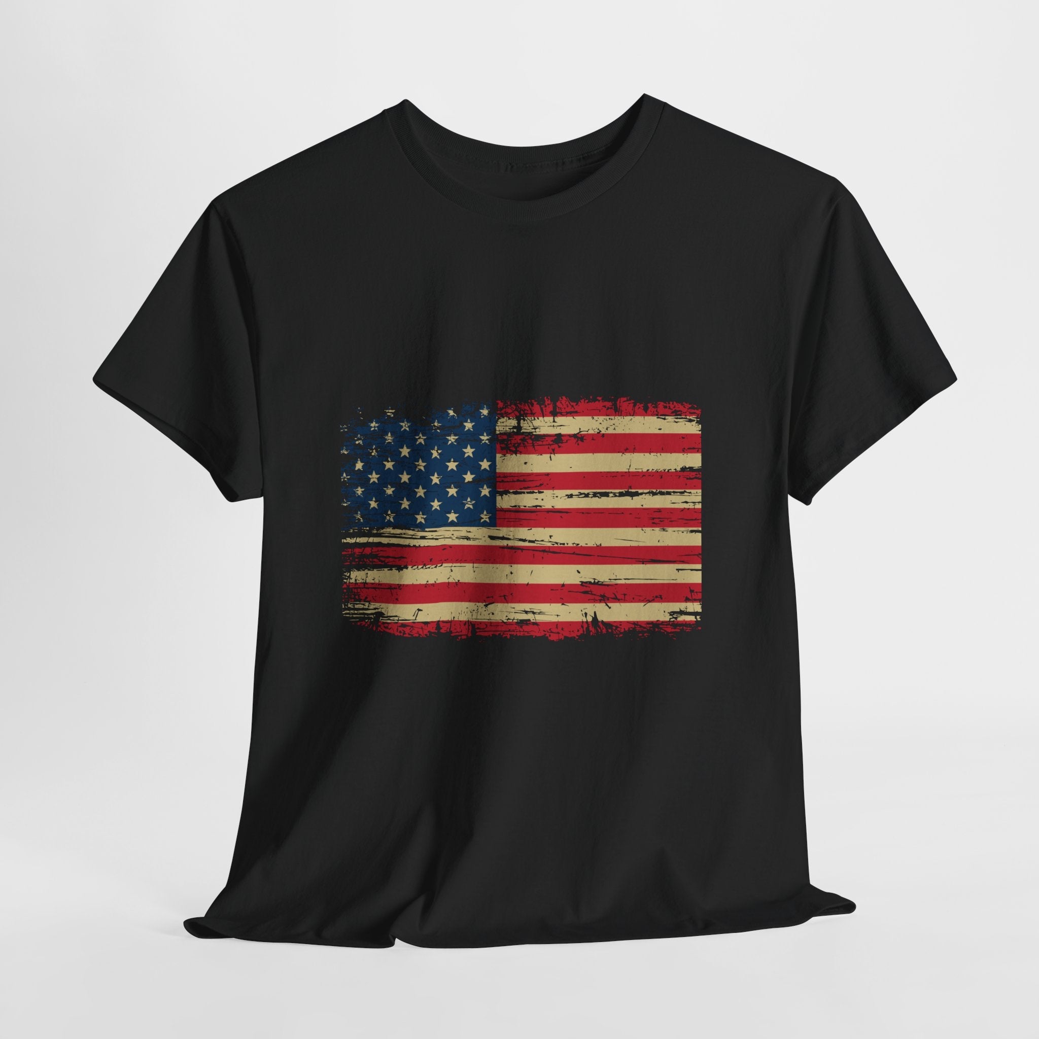 Vintage American Flag T-Shirt Printify