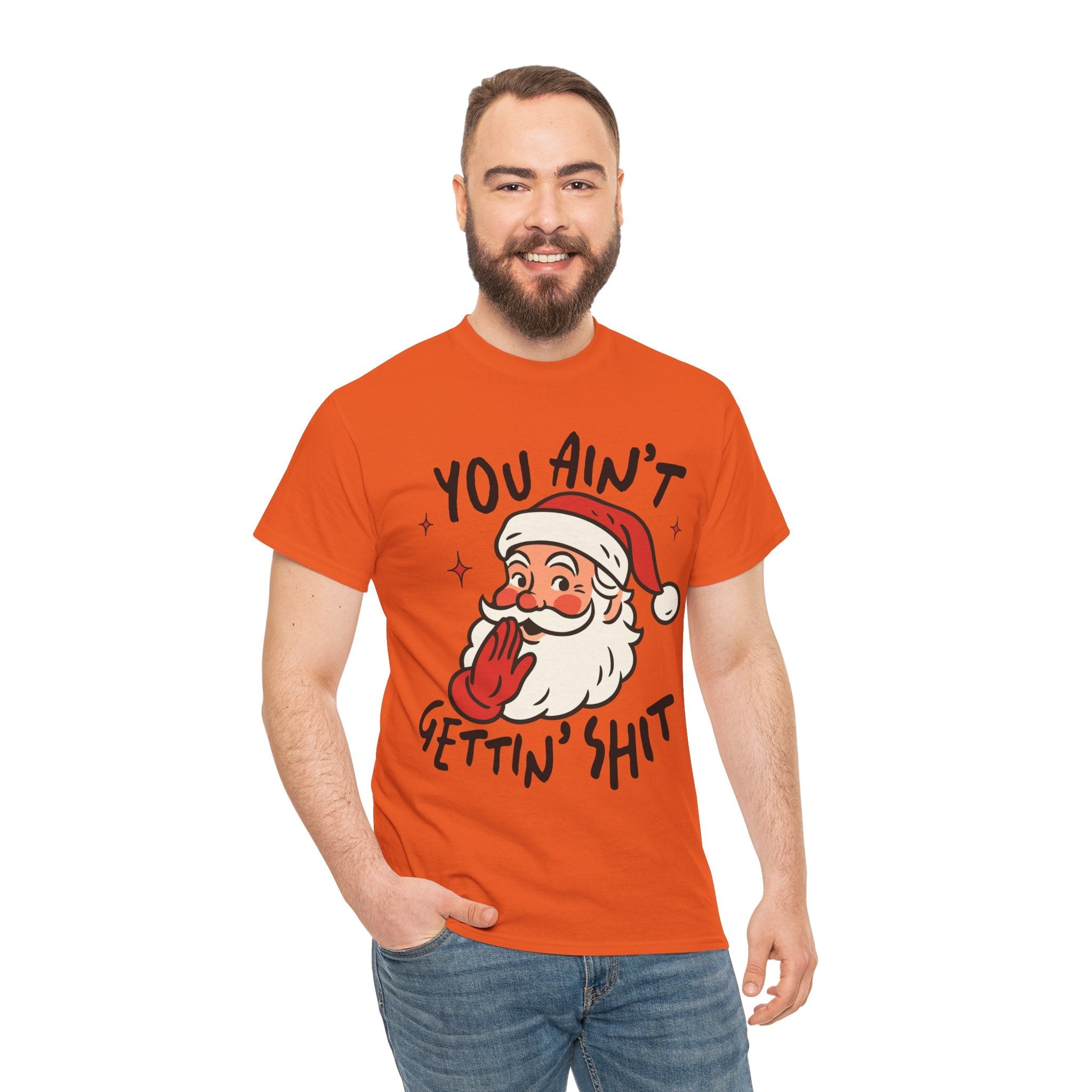 Holiday Humor Santa Funny Christmas T- Shirt Printify